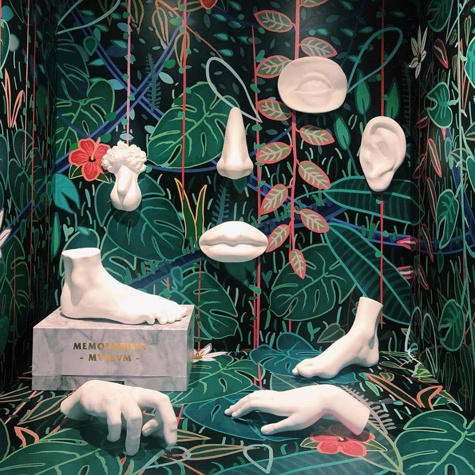 Dekoracja MEMORABILIA MVSEVM FEMALE FOOT biały Seletti Eye on Design