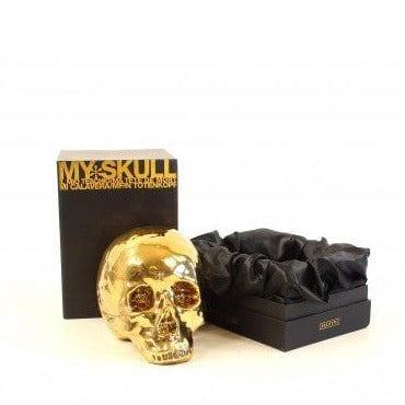Dekoracja MEMORABILIA MY SKULL złoty Seletti Eye on Design