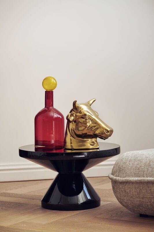 Dekoracyjna skarbonka DON'T EAT ME, SAVE ME - COW złoty Pols Potten Eye on Design