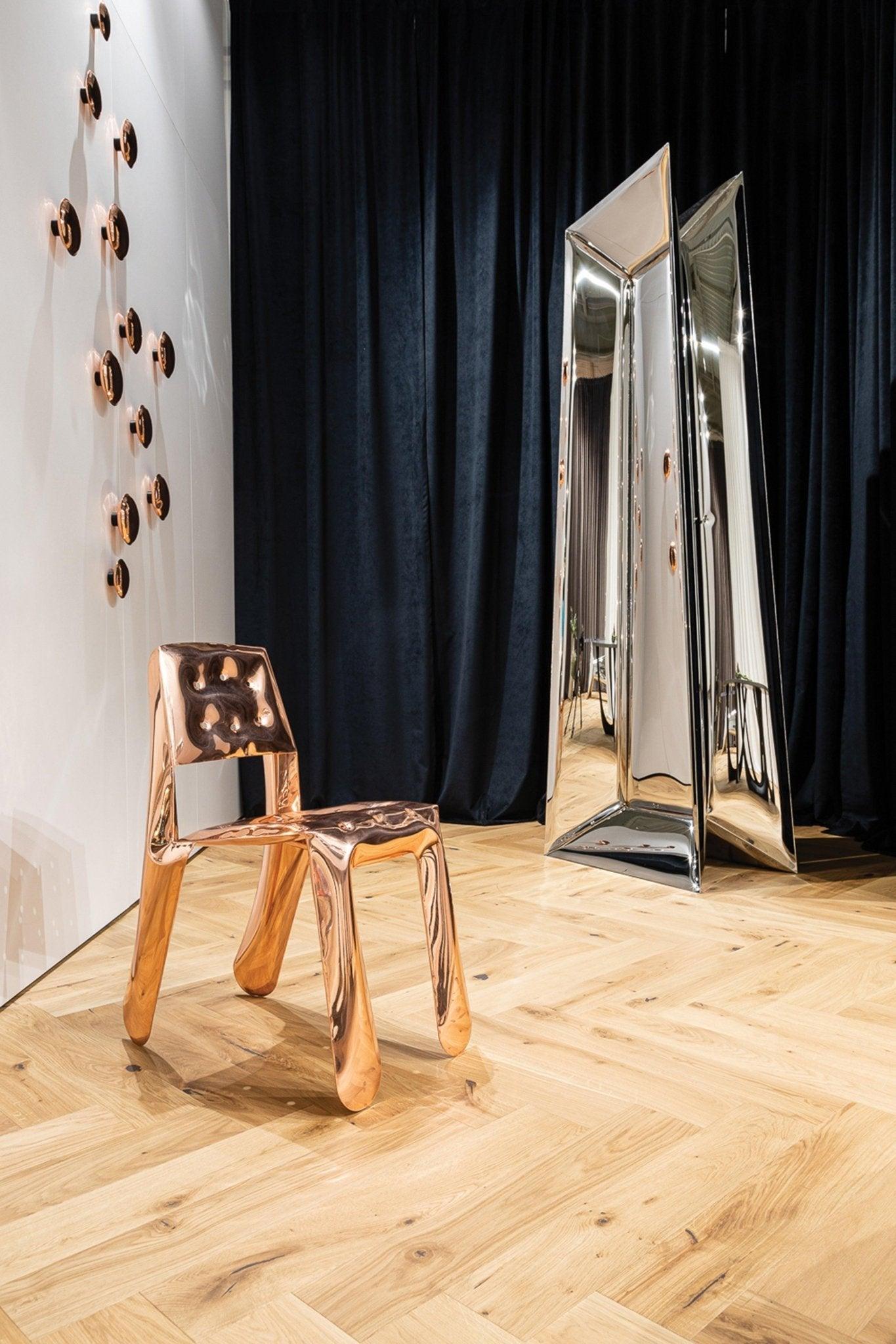 Dekoracyjny wieszak PIN miedź polerowana Zieta Studio Eye on Design