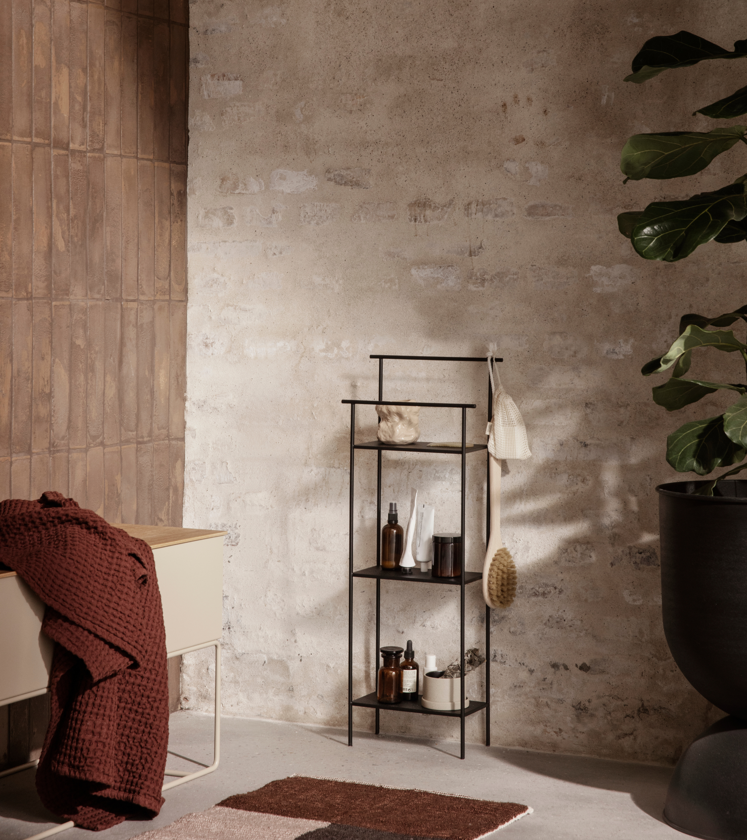 DORA SHELVING UNIT black