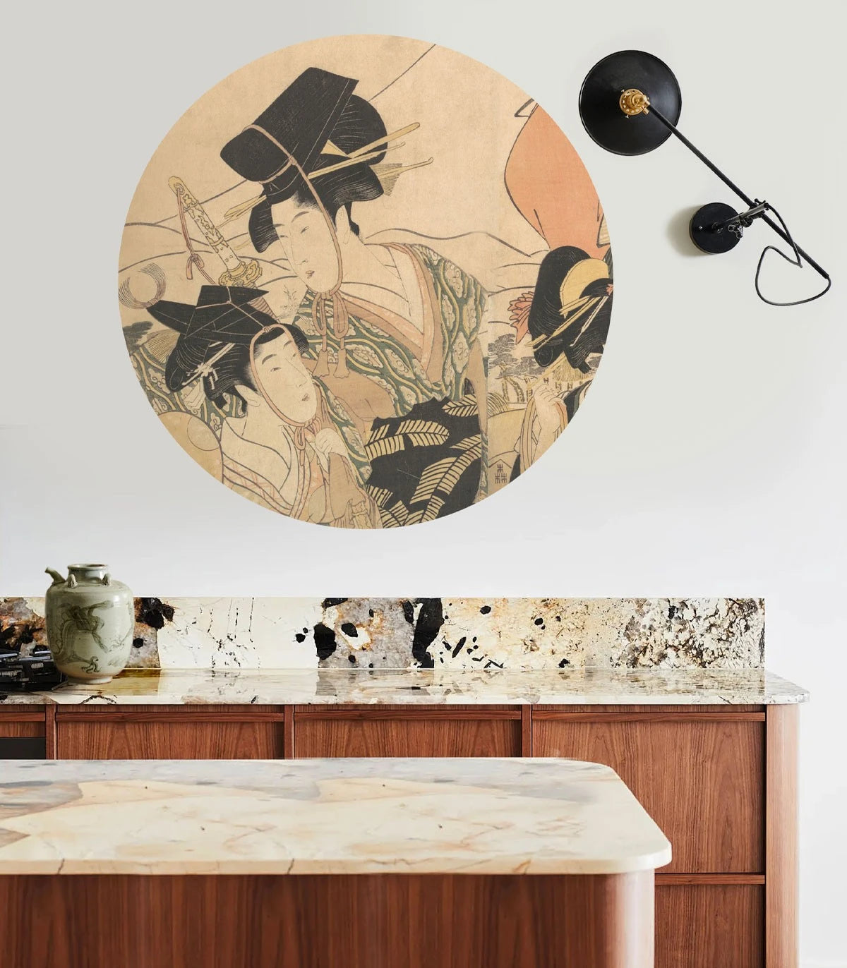 DOTS LIGHTING Wall Lamp - BUSHIDO GATHERING Sand Beige