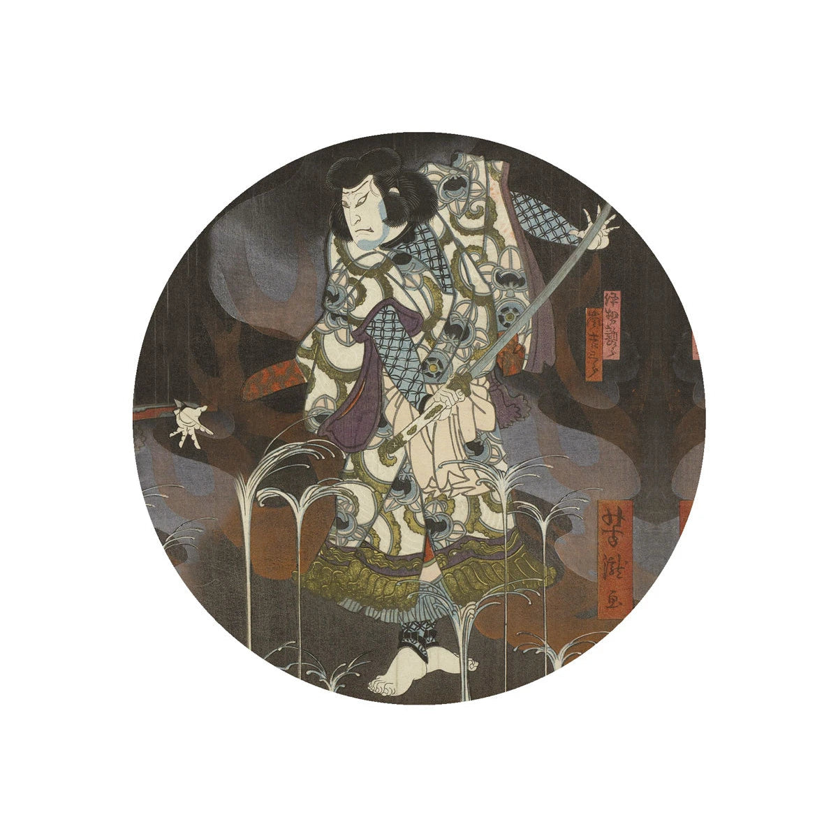 Wandleuchte DOTS LIGHTING - SHOGUNS SHADOW grau