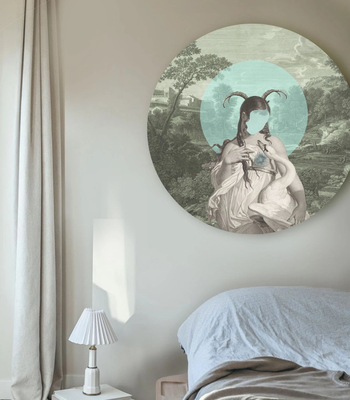 Wall Lamp DOTS LIGHTING - ZODIAC MUSE green