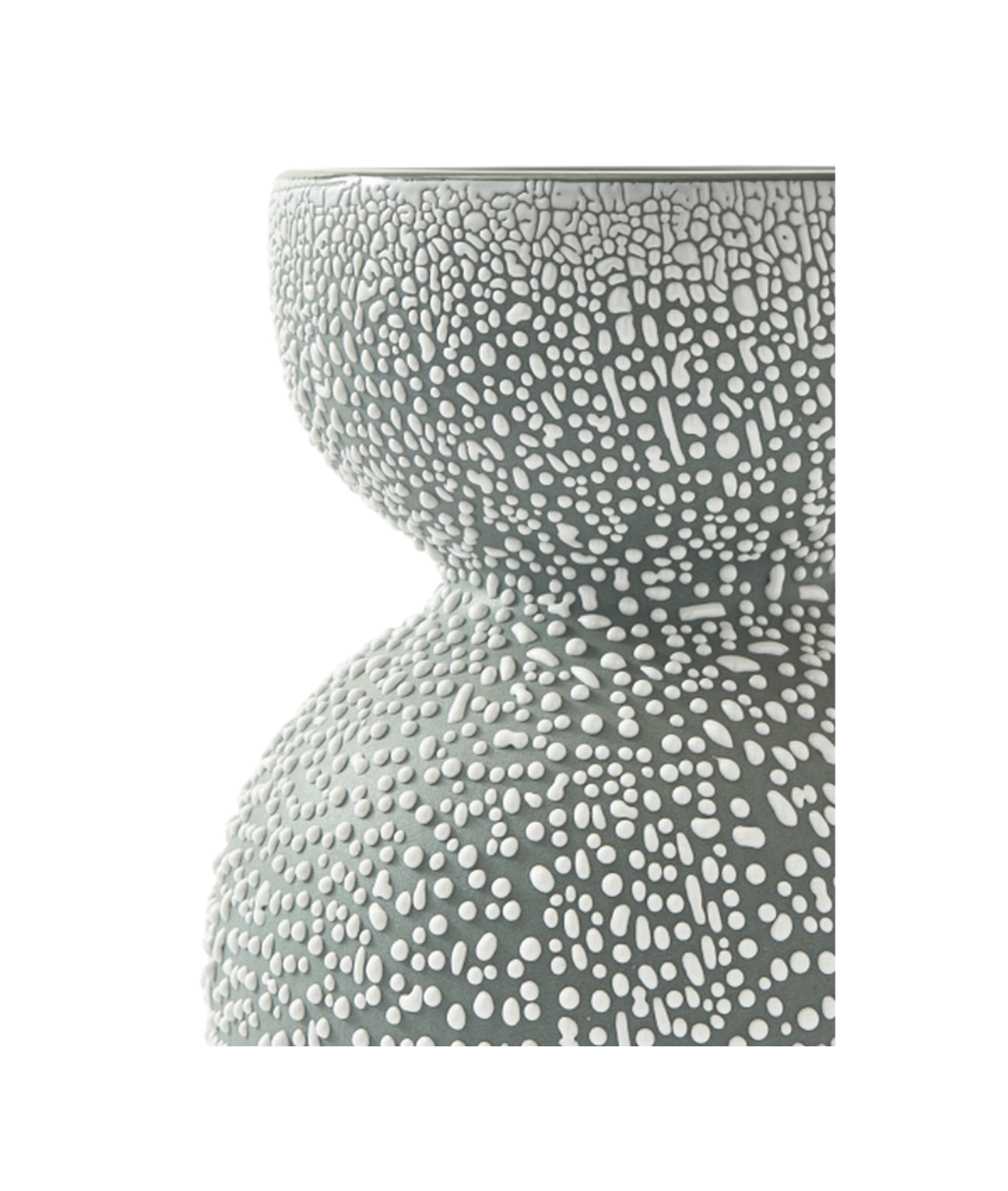 BOOLB DOTS green vase