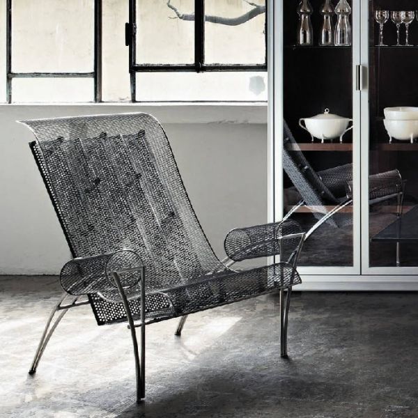 Suki armchair stainless steel
