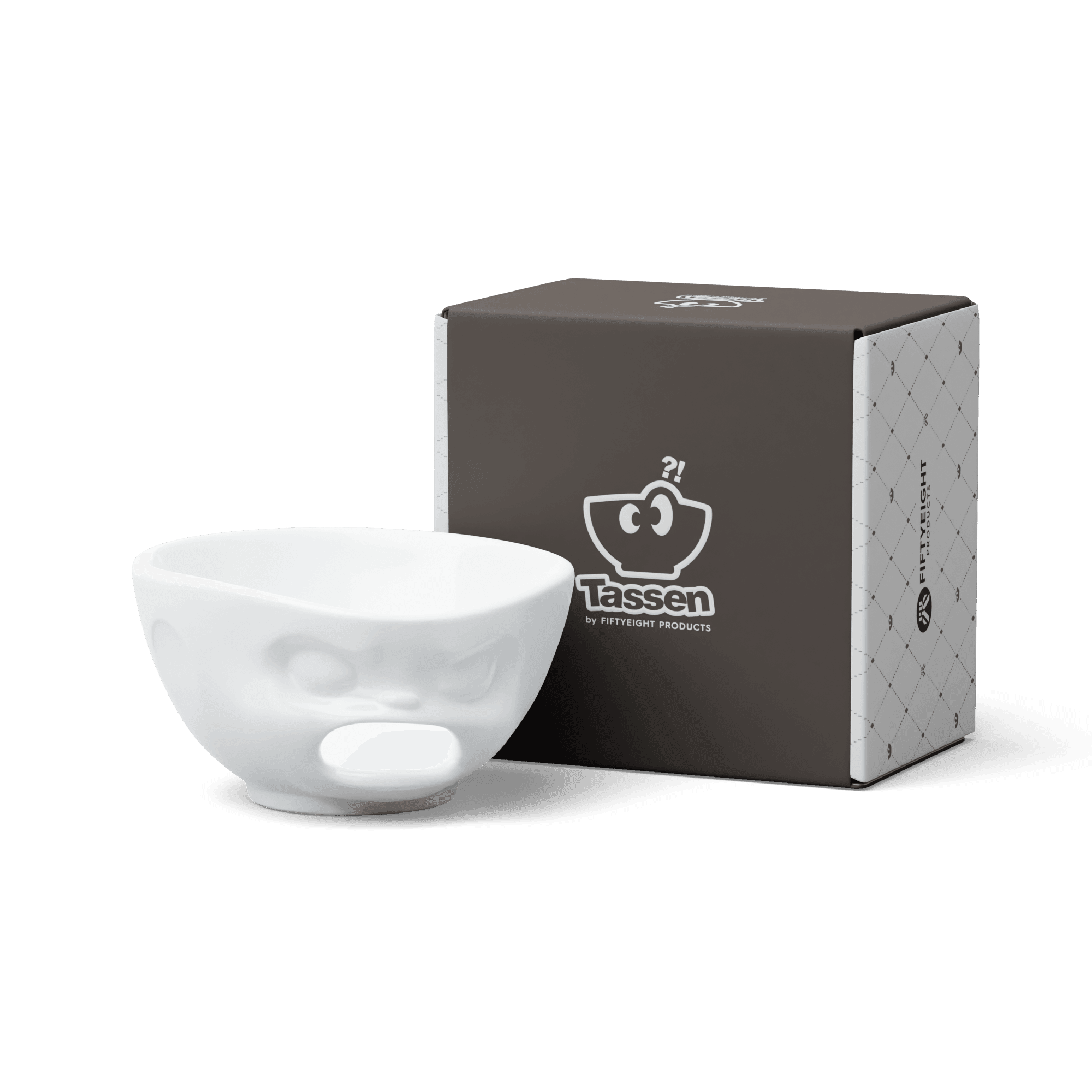 Duża miska BARFING biały 58products Eye on Design