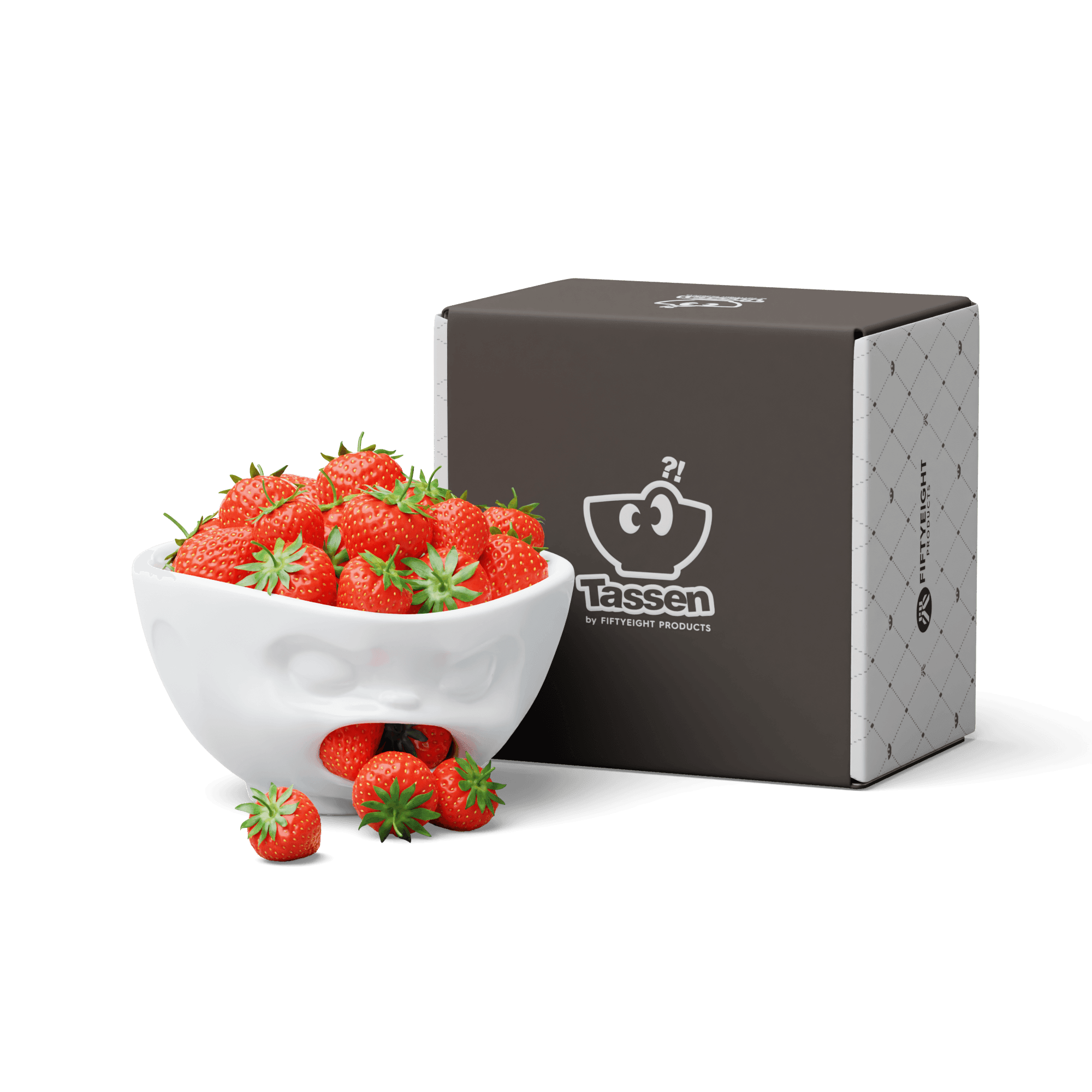 Duża miska BARFING biały 58products Eye on Design