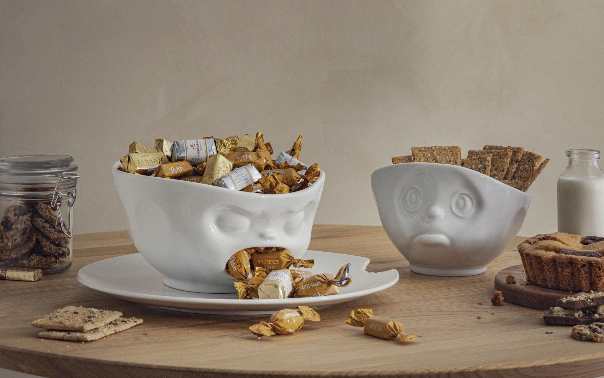 Duża miska BARFING biały 58products Eye on Design