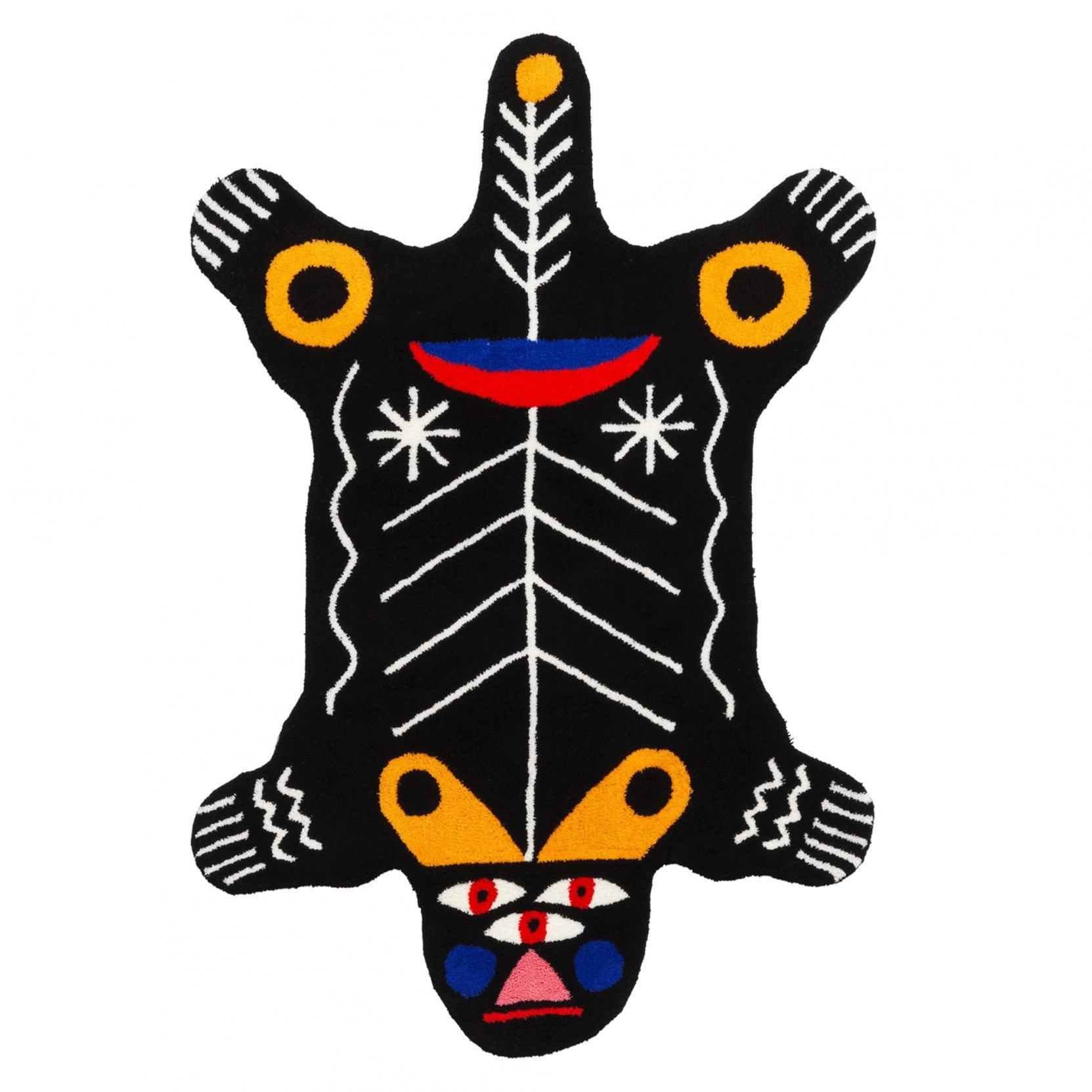 Dywan KINOTTO czarny Qeeboo Eye on Design