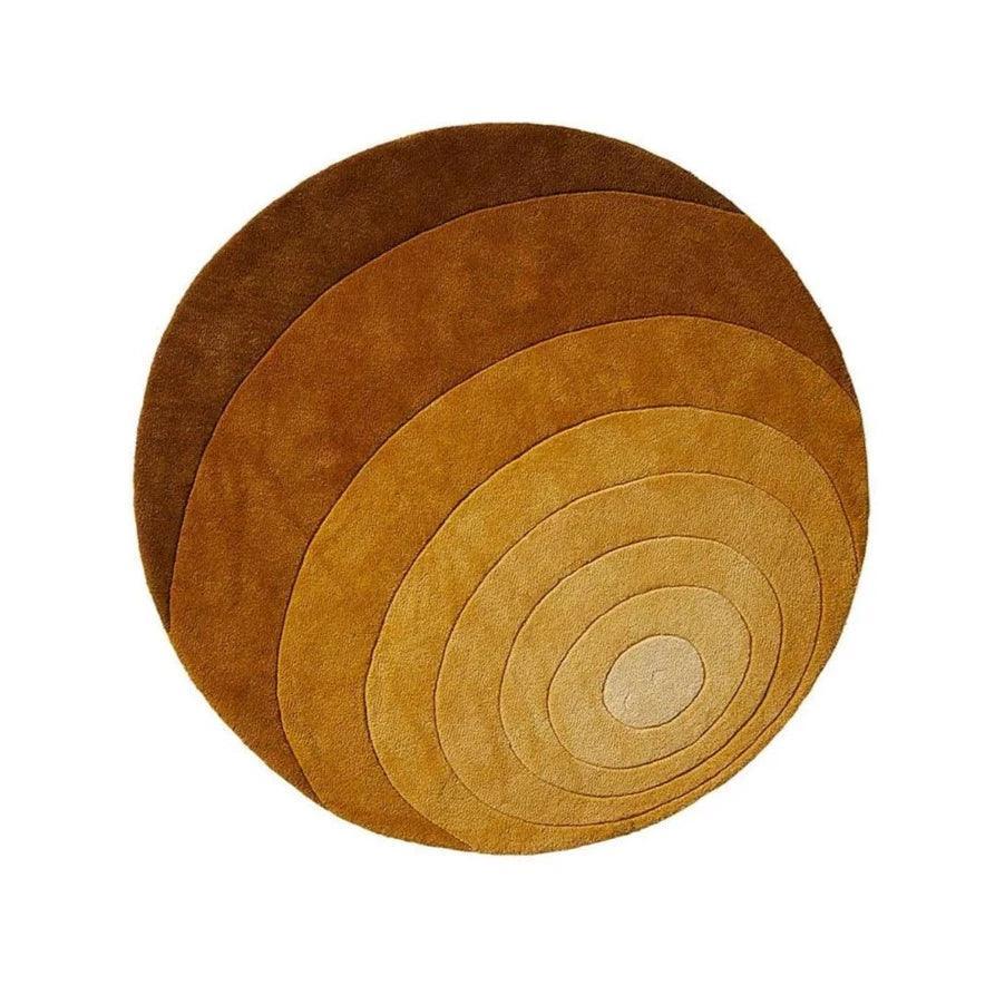 Dywan LUNA ciemnożółty Verpan Eye on Design