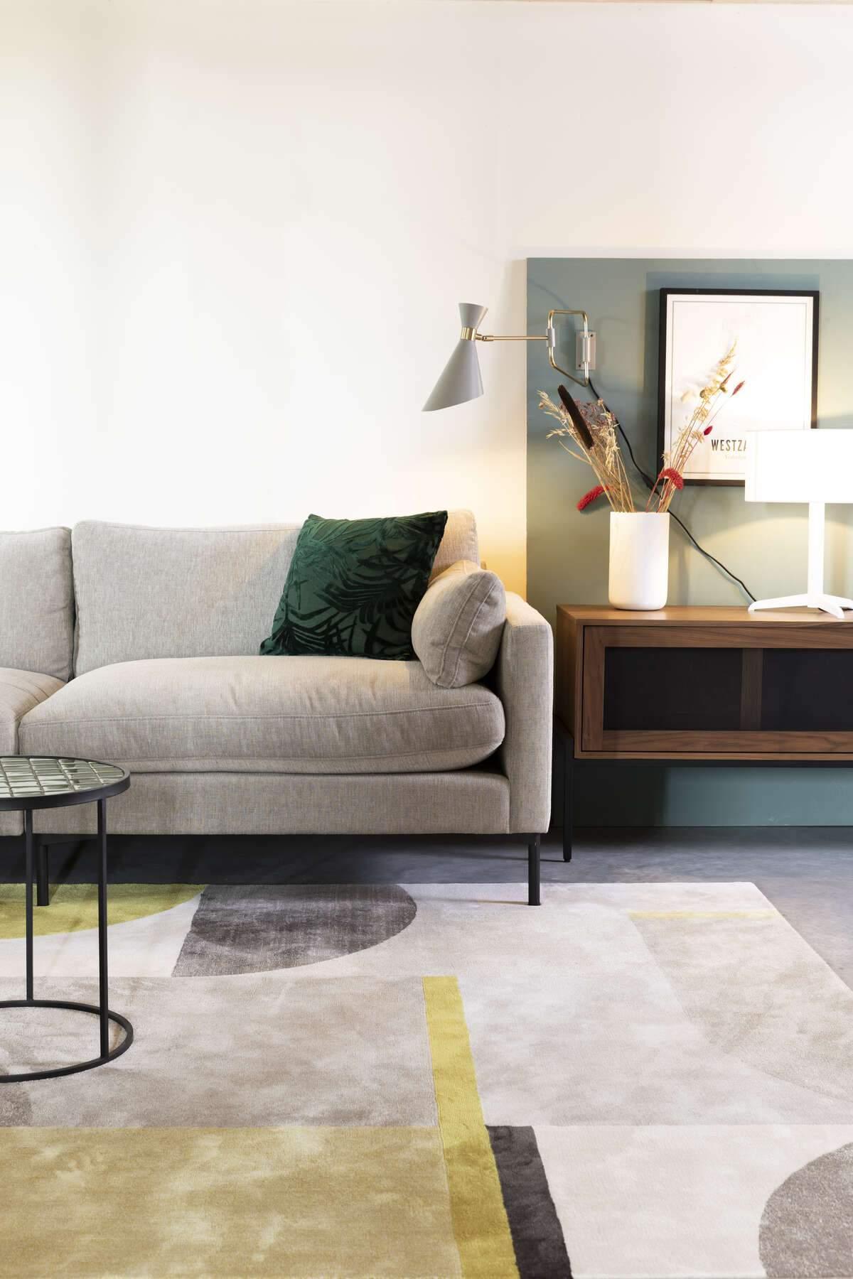 Dywan prostokątny HILTON żółty - 160 x 230 cm Zuiver Eye on Design