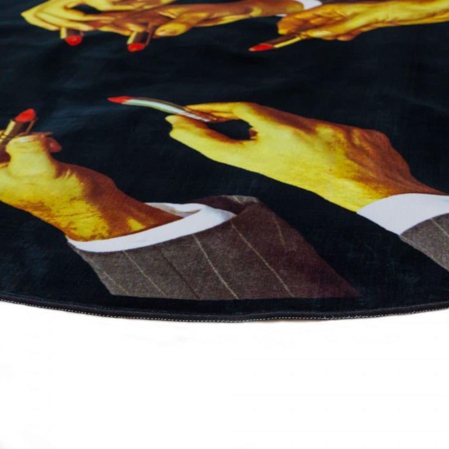 Dywan ROUND LIPSTICKS Seletti Eye on Design