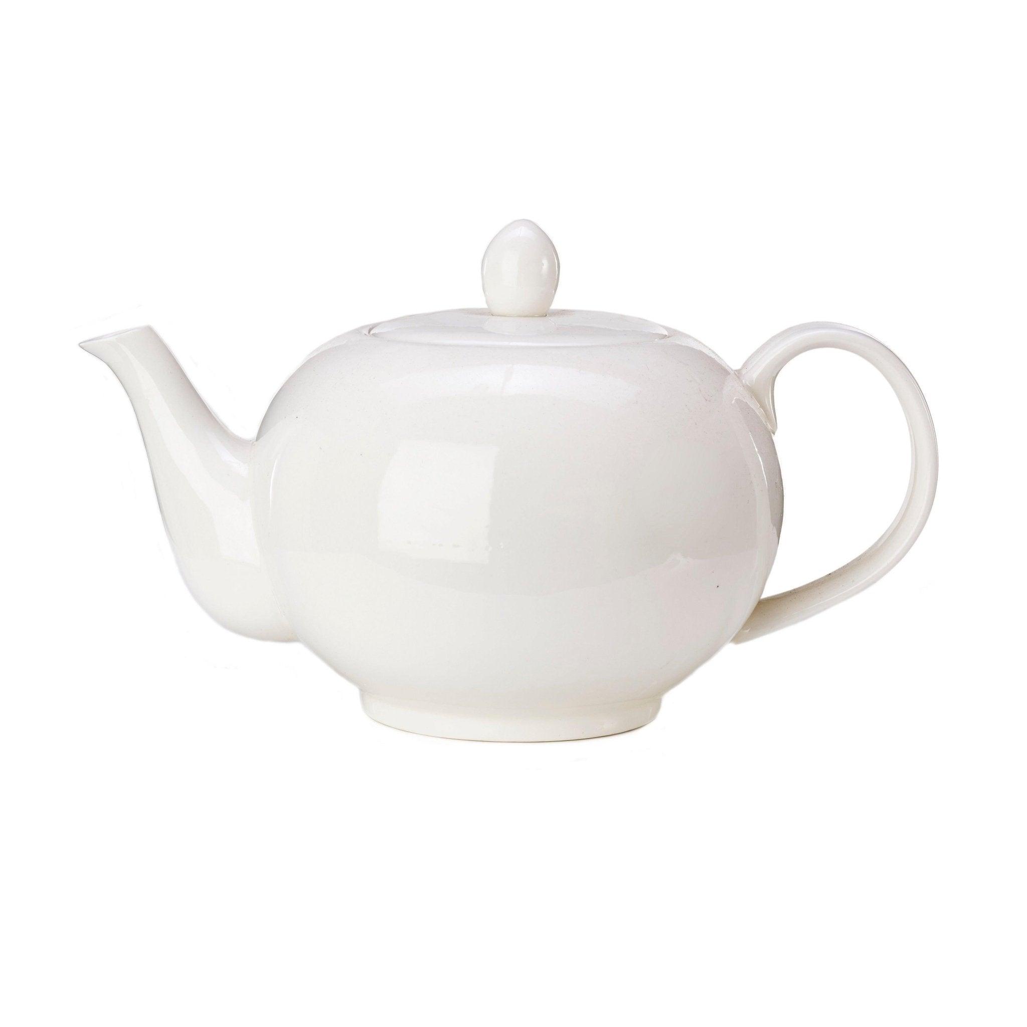 Dzbanek na herbatę UNDRESSED biała porcelana Pols Potten Eye on Design