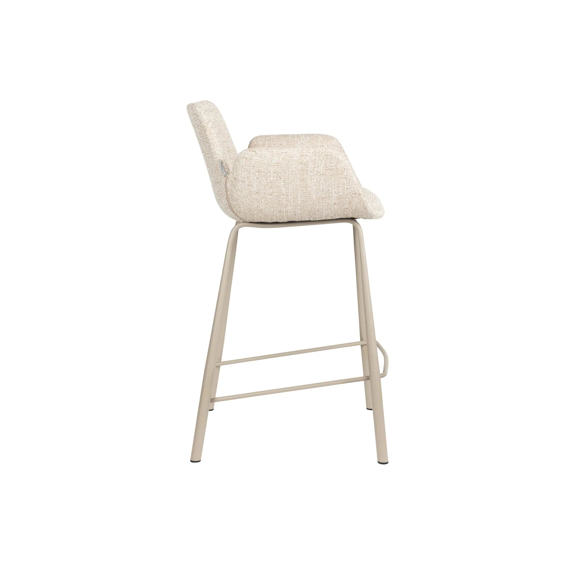 Barhocker BRIT in beigem Melange