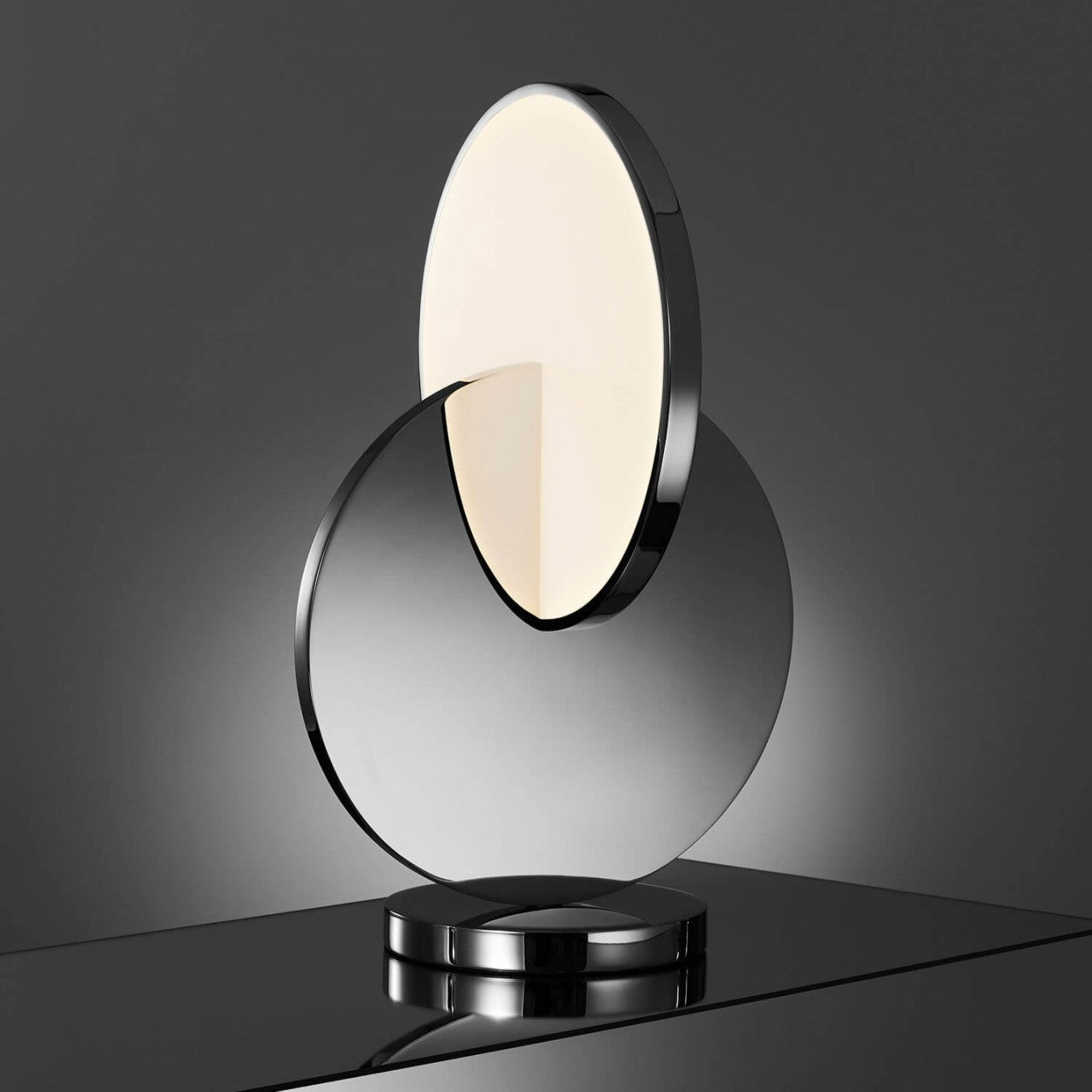 Tischlampe ECLIPSE verchromt