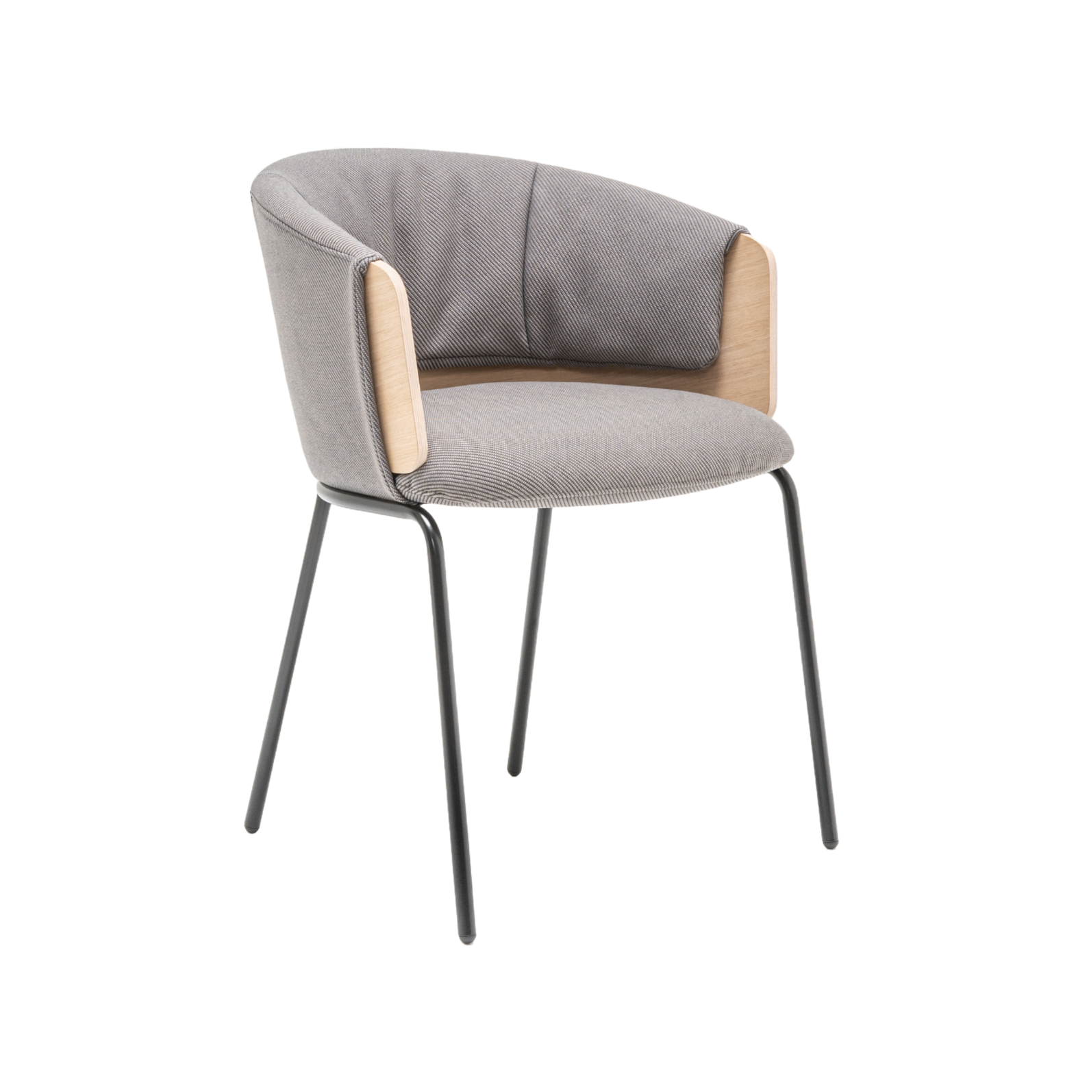 Krzesło COLLAR metalowa podstawa – .mdd