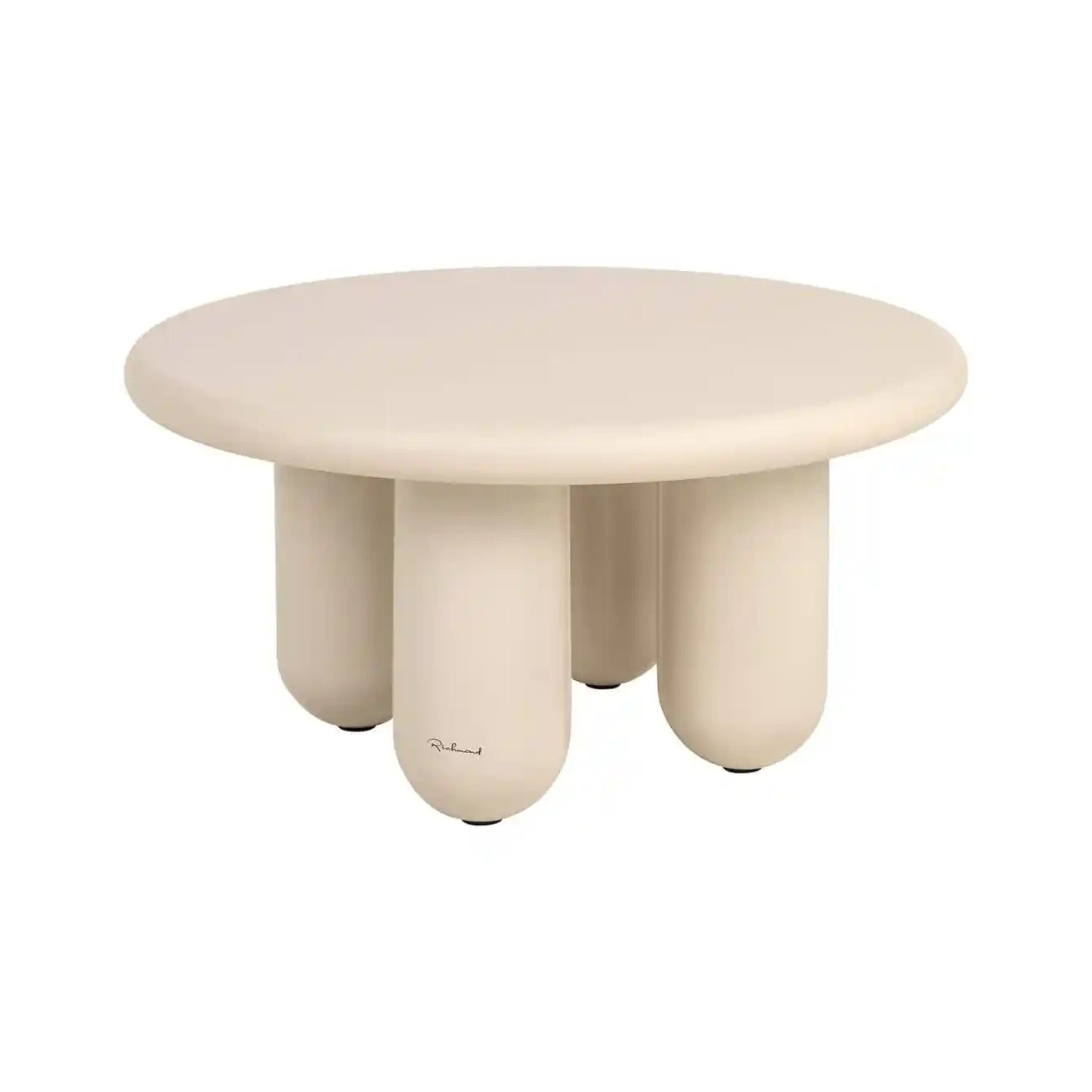 Beiger Couchtisch CALMA