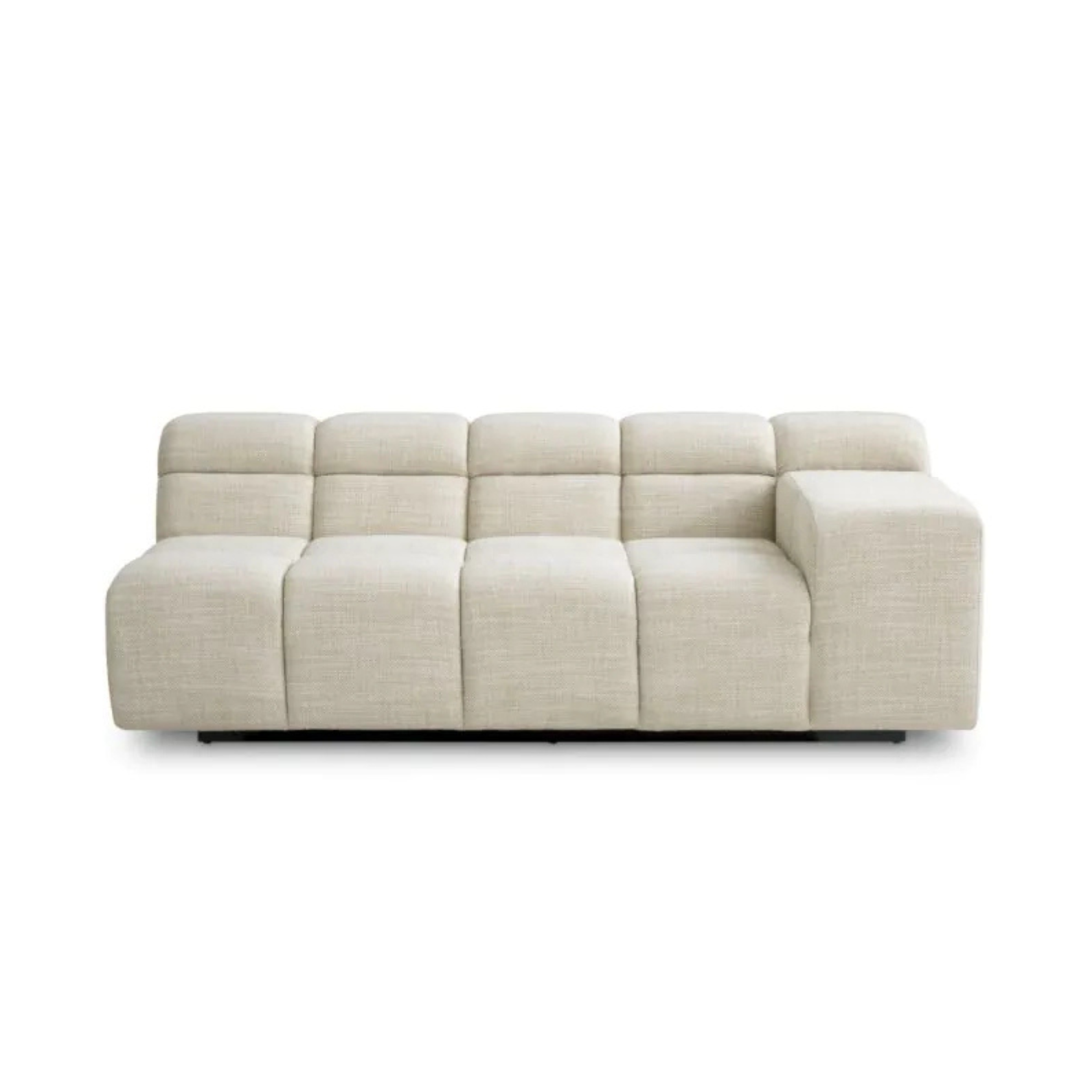Jäger modulares Sofa - 2 -Personen rechts Beige