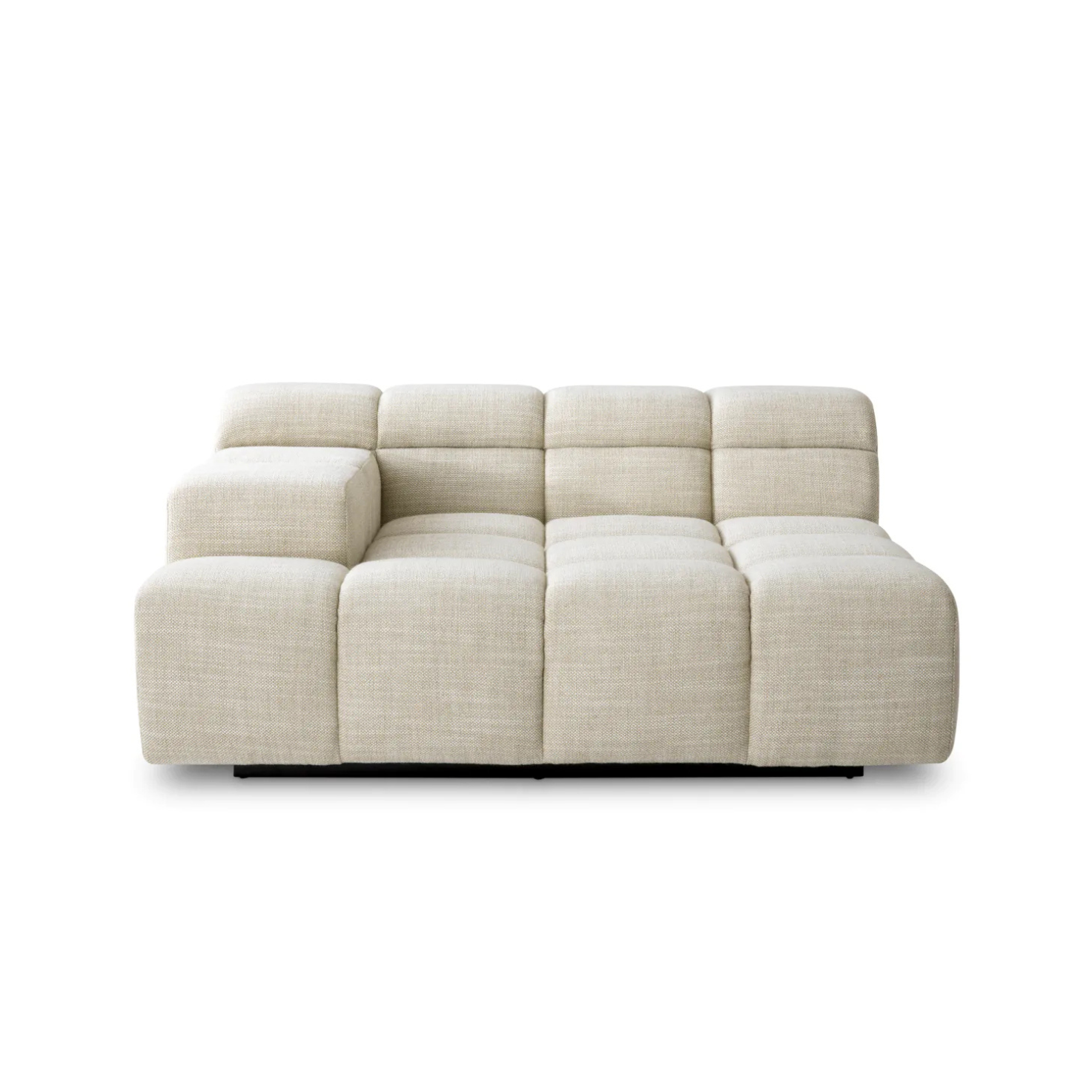 Modular Sofa Hunter - links beige endgültiges Element