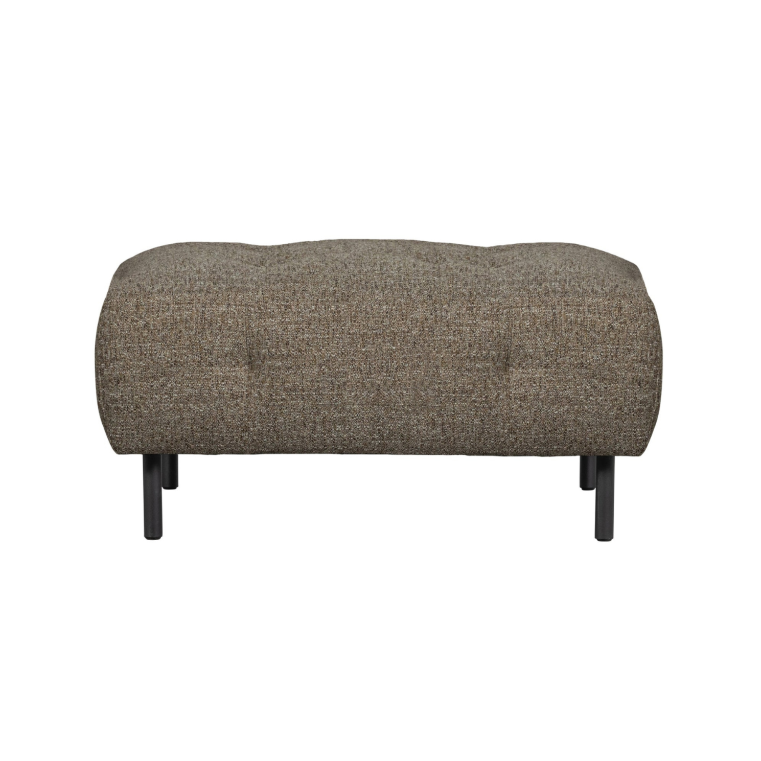 Lloyd Pouf dunkelbrauner Melange