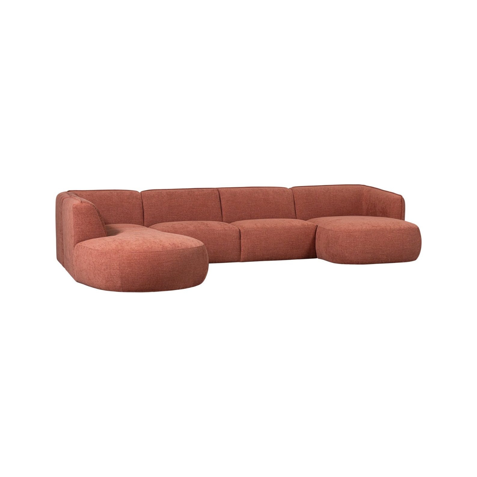 Shape -shaped corner in the left -handed pink polly