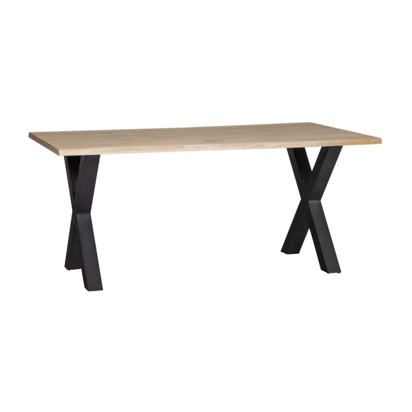 TABLO TREE table with X-shaped legs