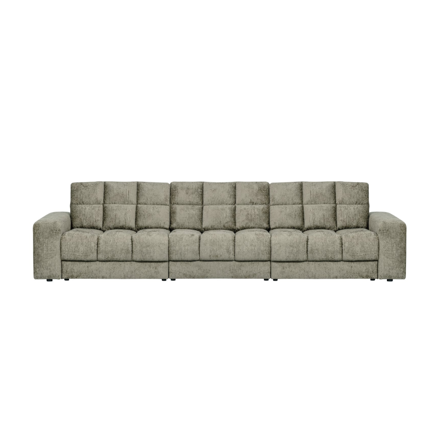 Zweites Date 3 -Person -Sofa - Samtfrost