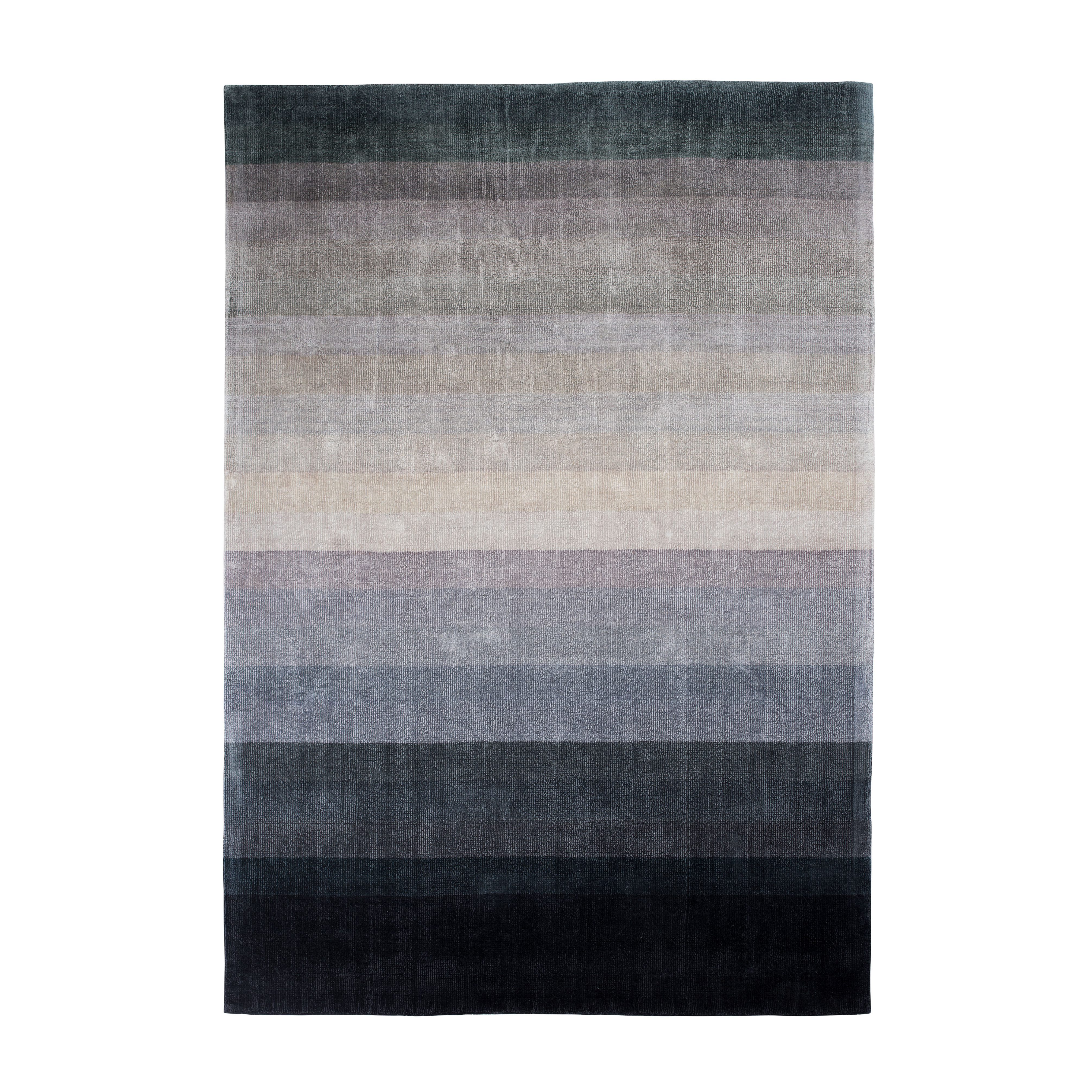 Teppich KOMBINIERUNG marineblau mit grau