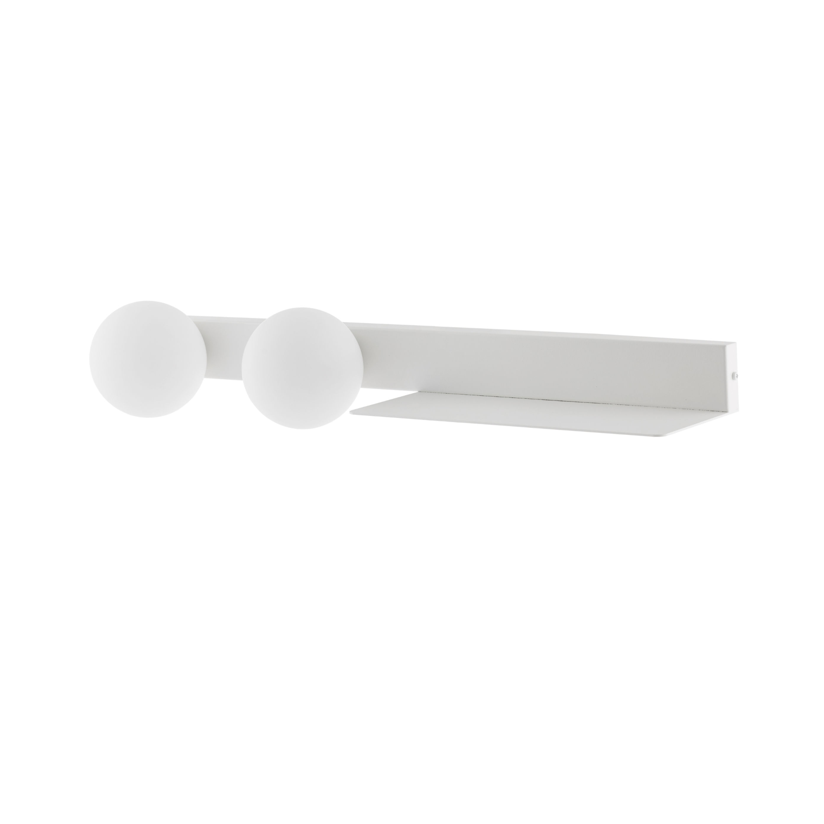 Wandleuchte mit Regal BOTANICA DECO weiß