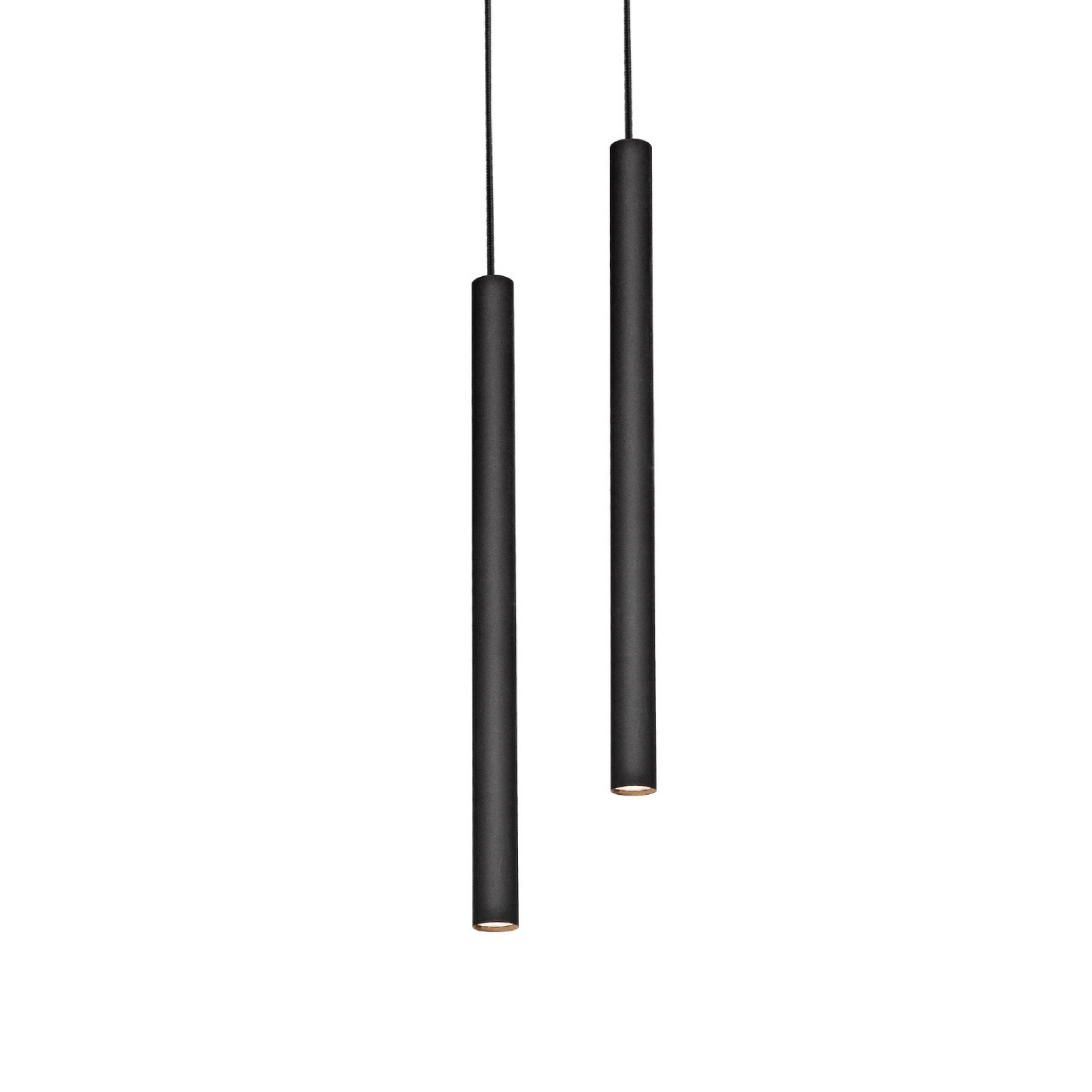 ROLL 2 Black Pendant Lamp