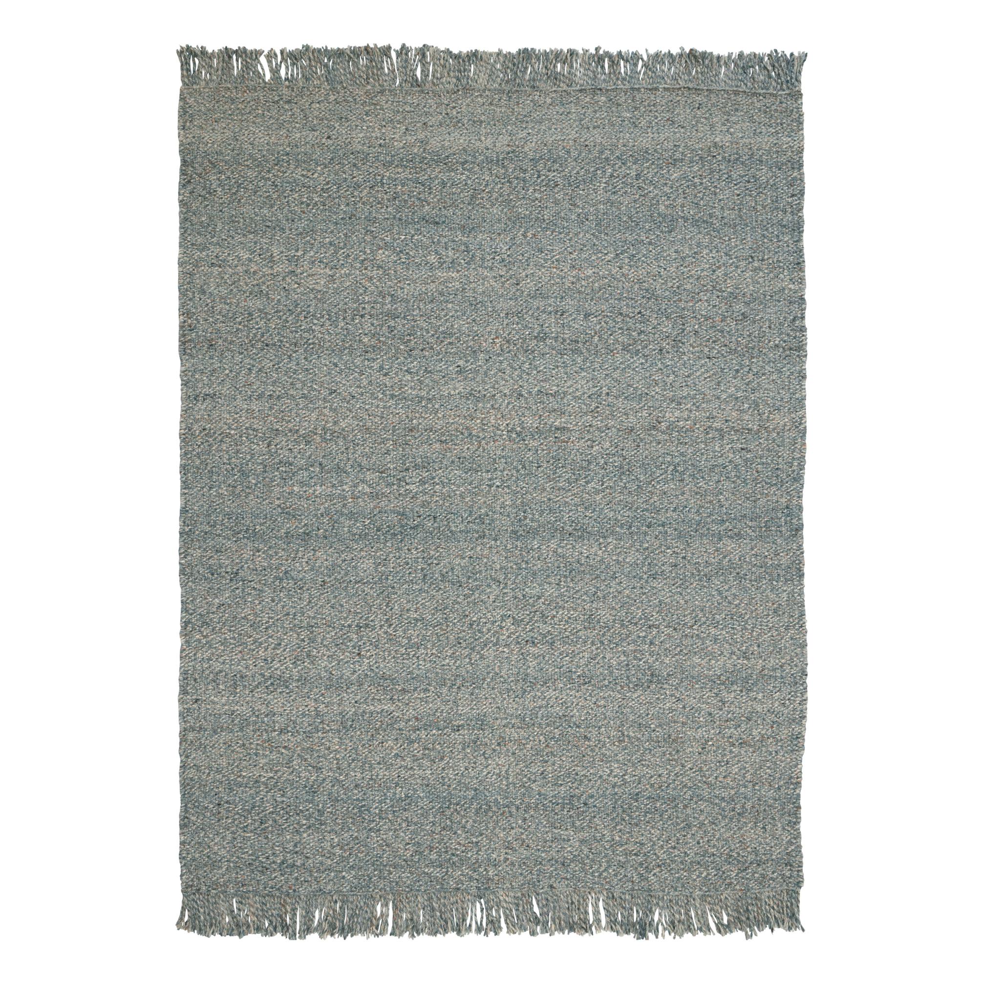 Teppich VESLE petrolblau