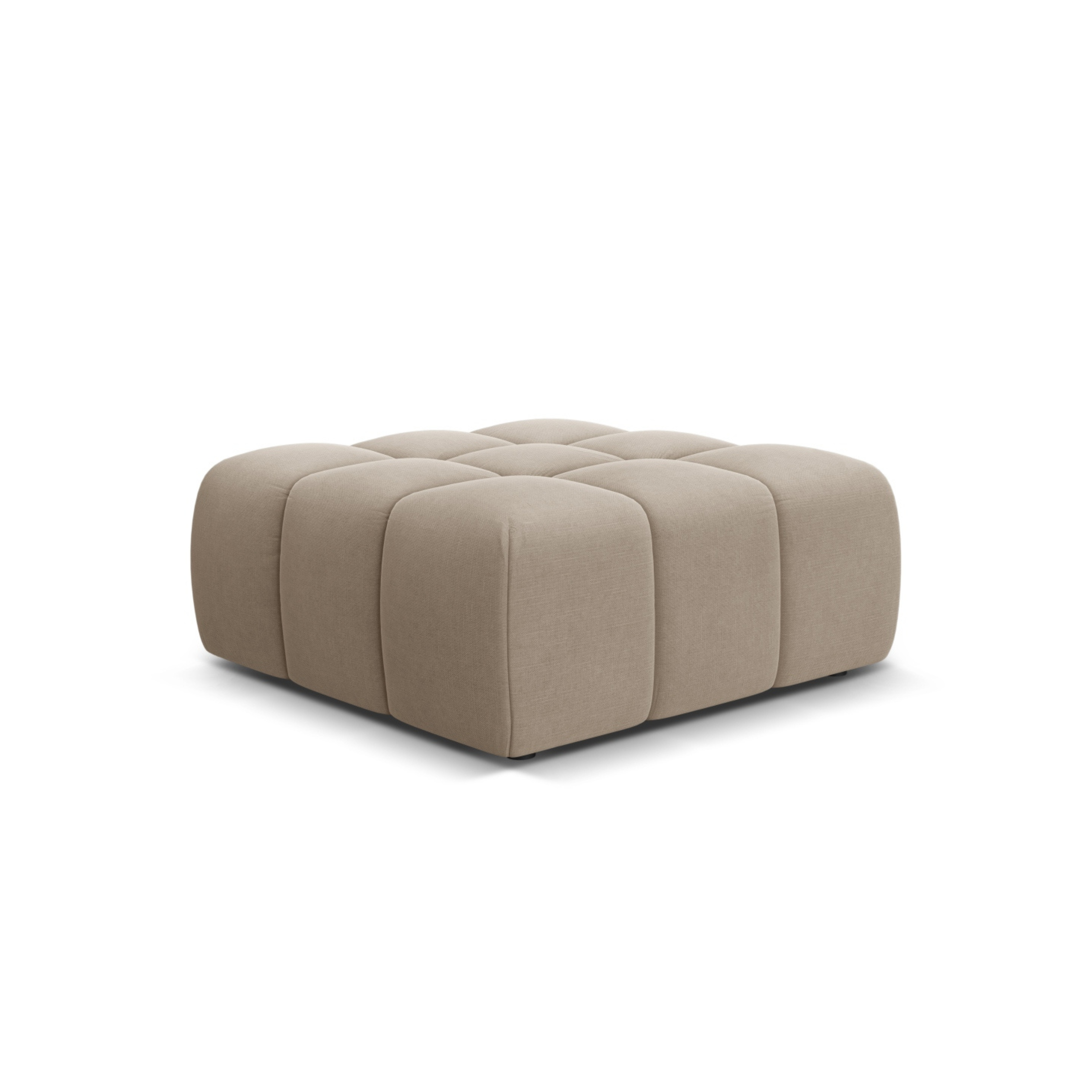AGAVE pouf beige chenille