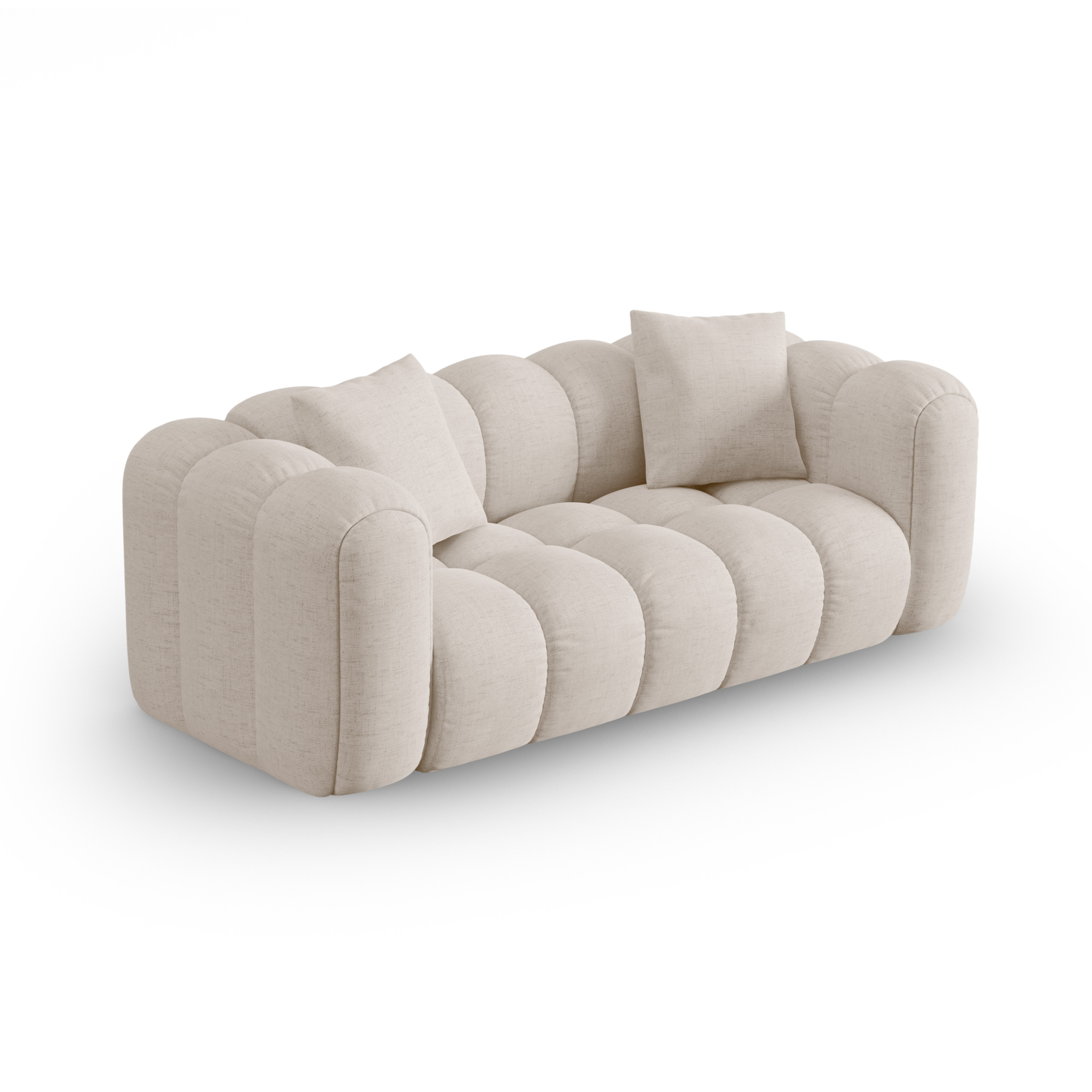 Sofa 3-sitzig ASTRO beige Chenille