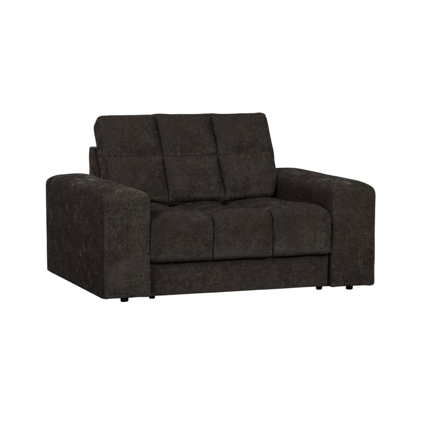 Sofa loveseat SECOND DATE antracytowy – Woood