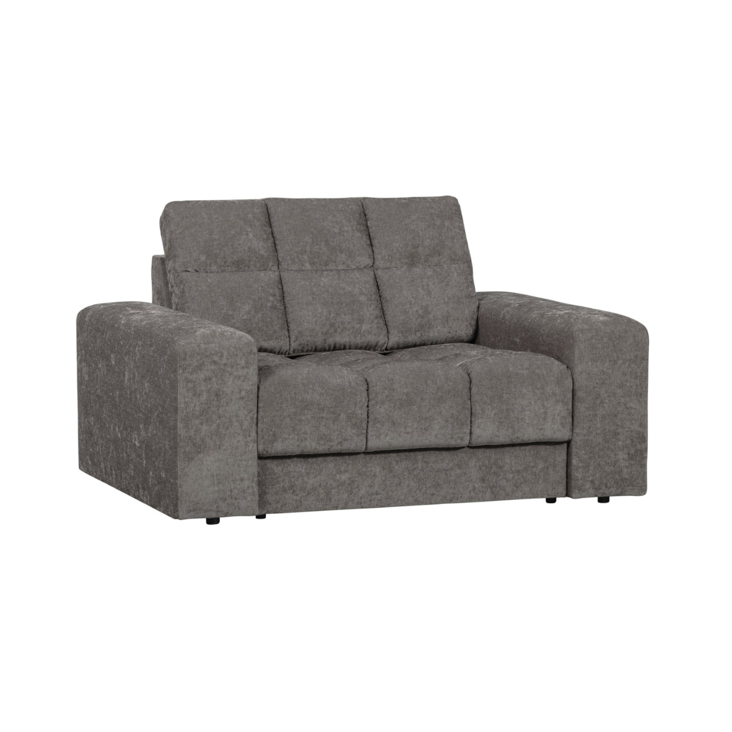 Sofa loveseat SECOND DATE mysi szary – Woood