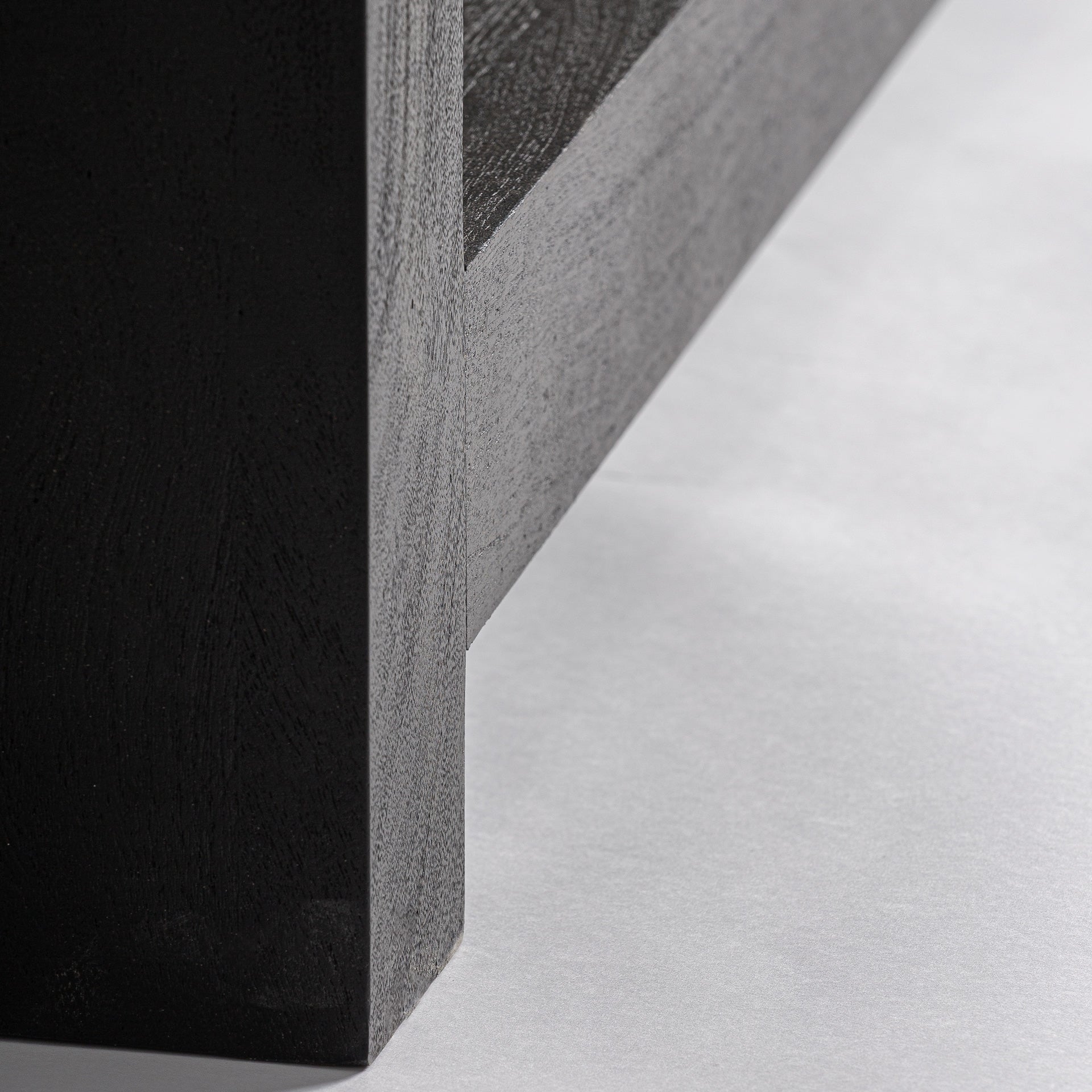 Tournus Shelf in Black Acacia Wood