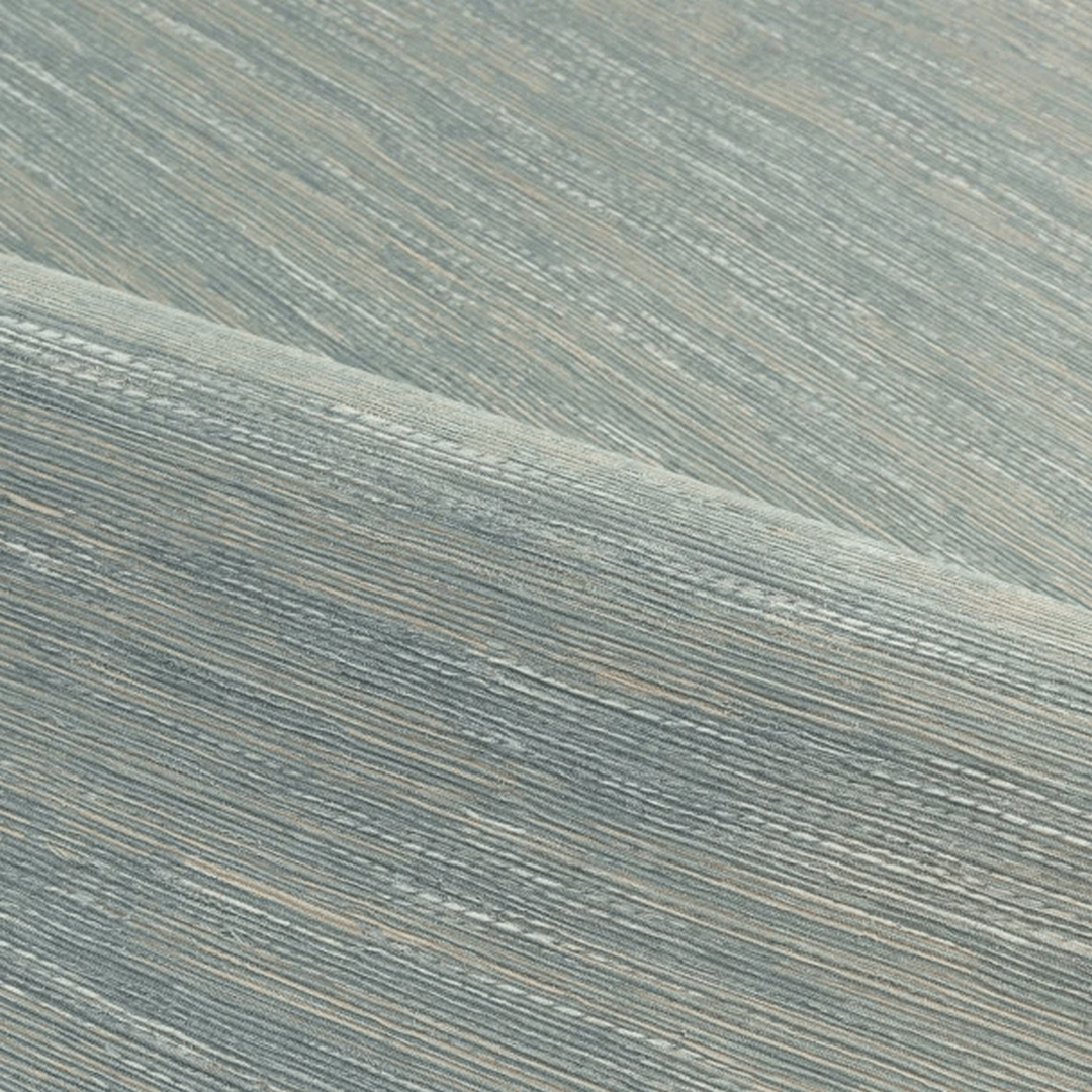 Textured wallpaper resembling jacquard fabric TATAMI - PIERRE BLEUE gray-blue