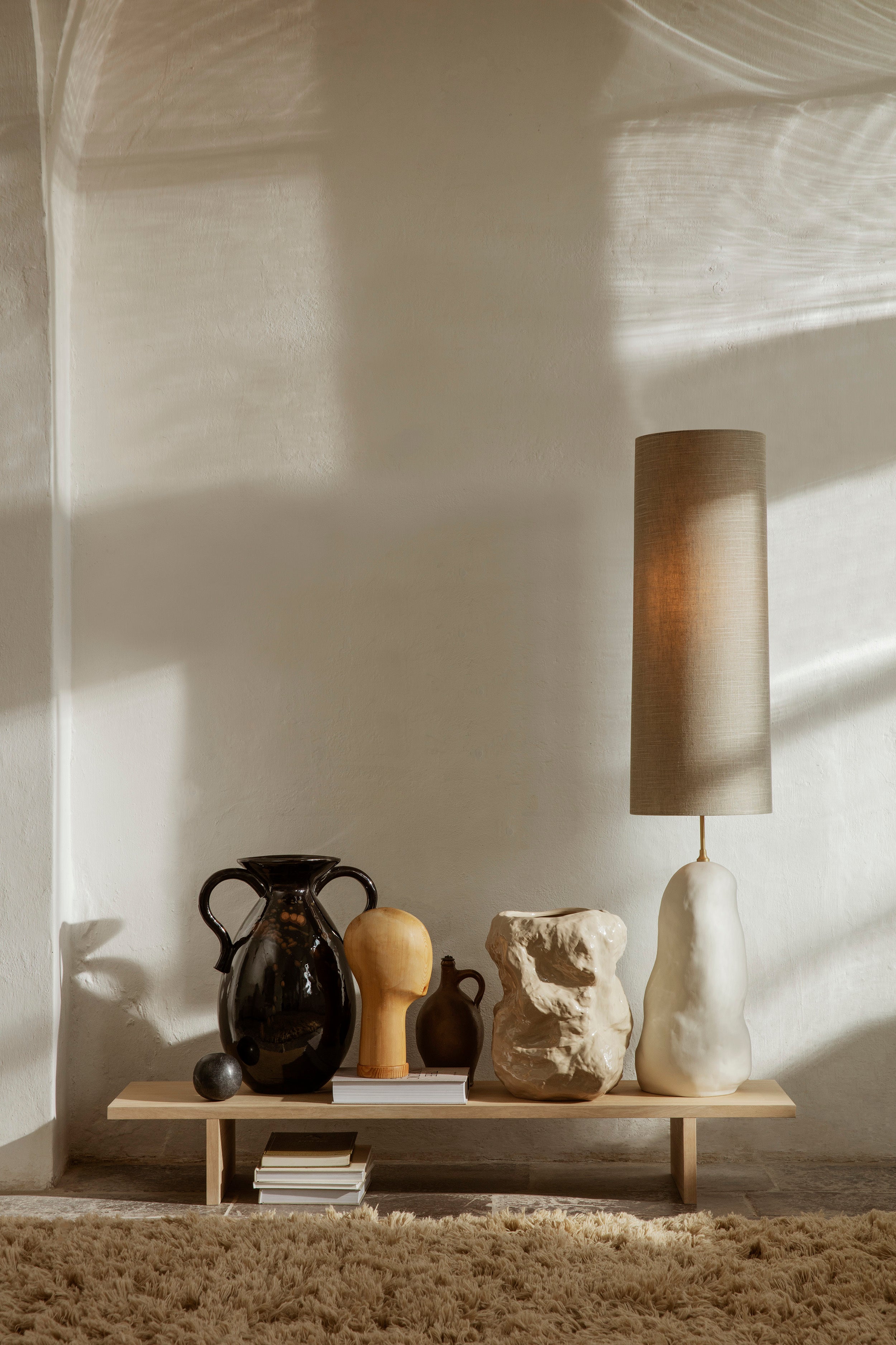 ECLIPSE LONG sand lampshade
