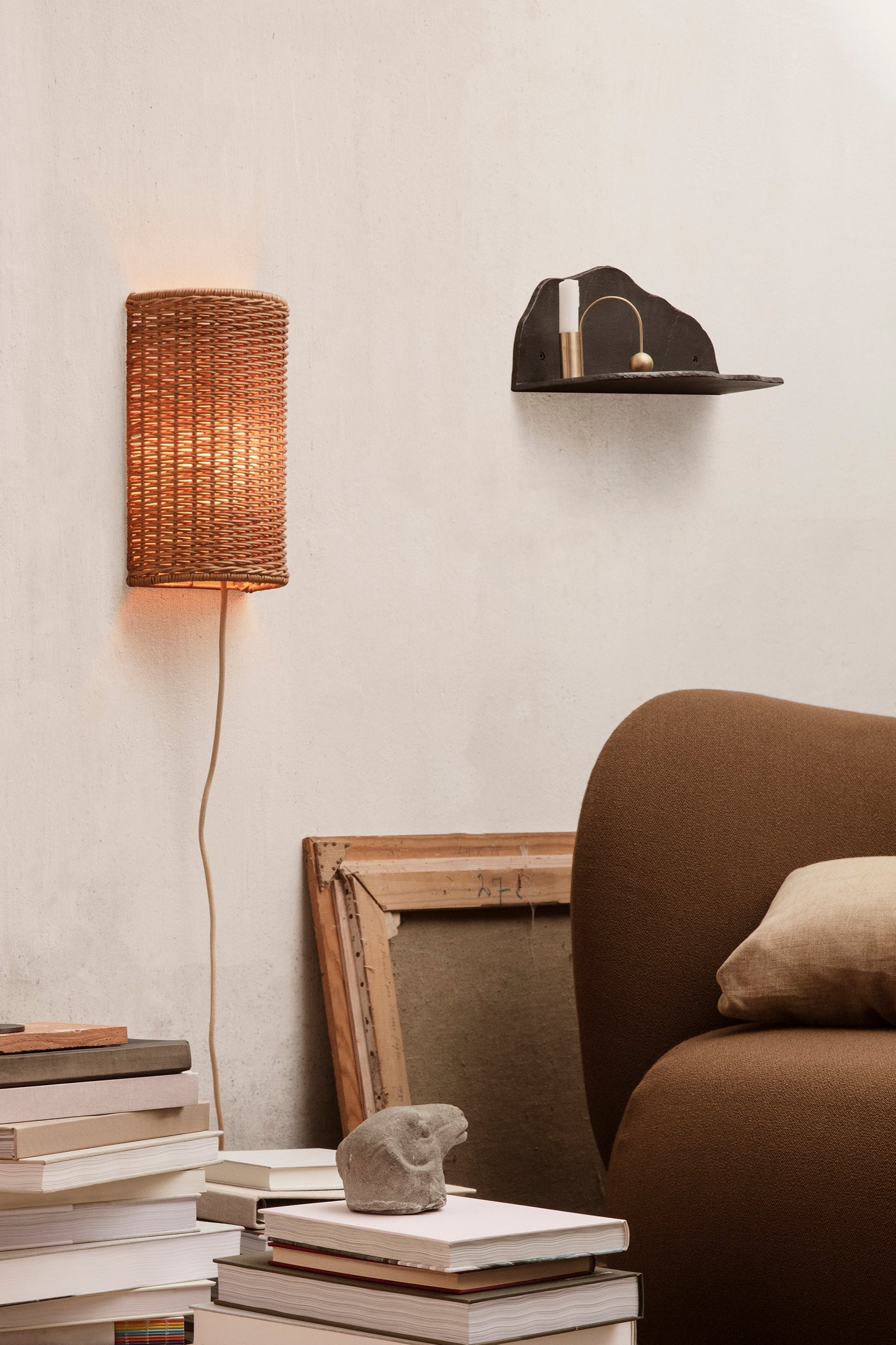 FRACTURE Regal schwarzes Aluminium