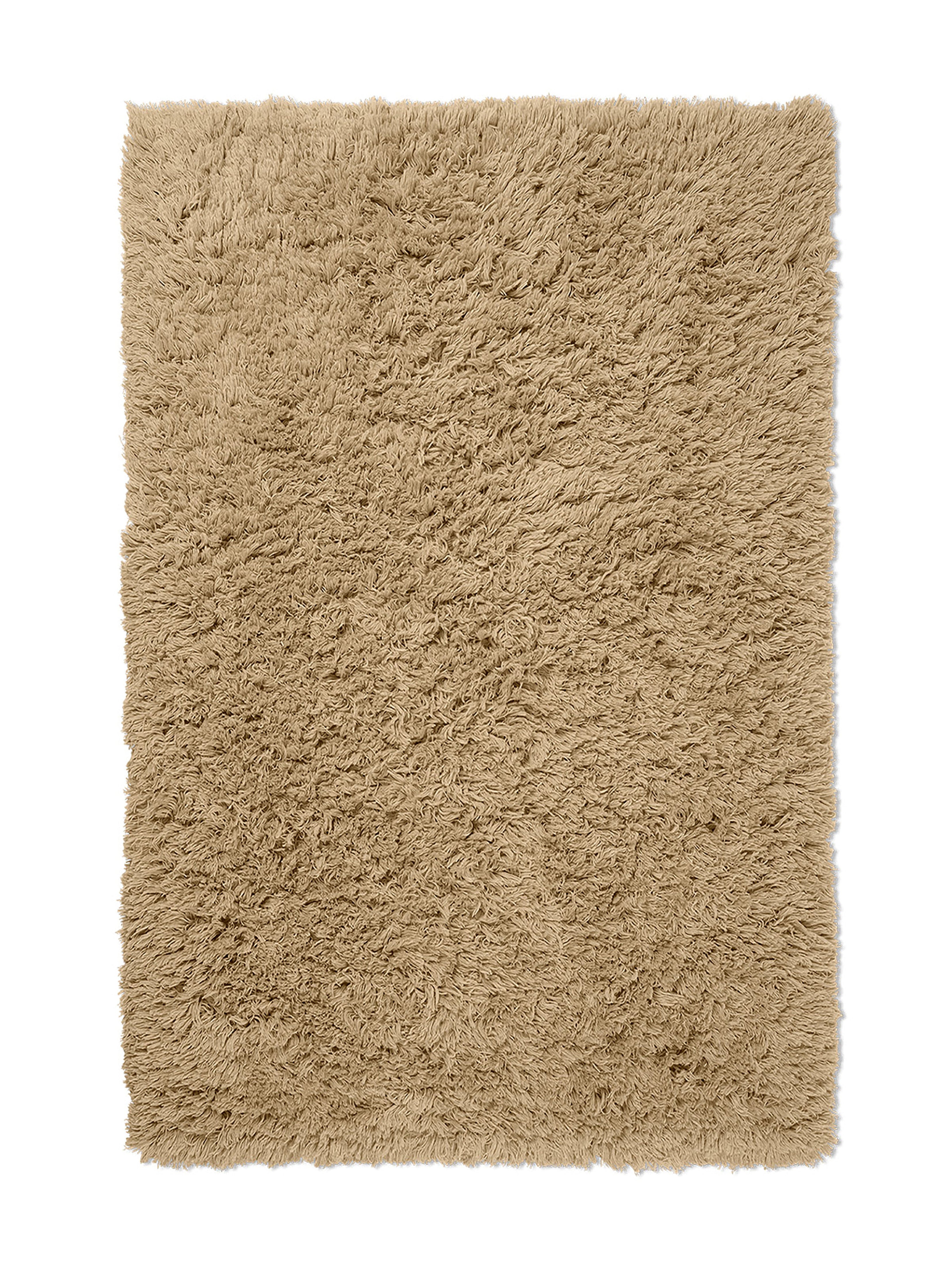 Teppich MEADOW hellsandfarben mit langem Flor