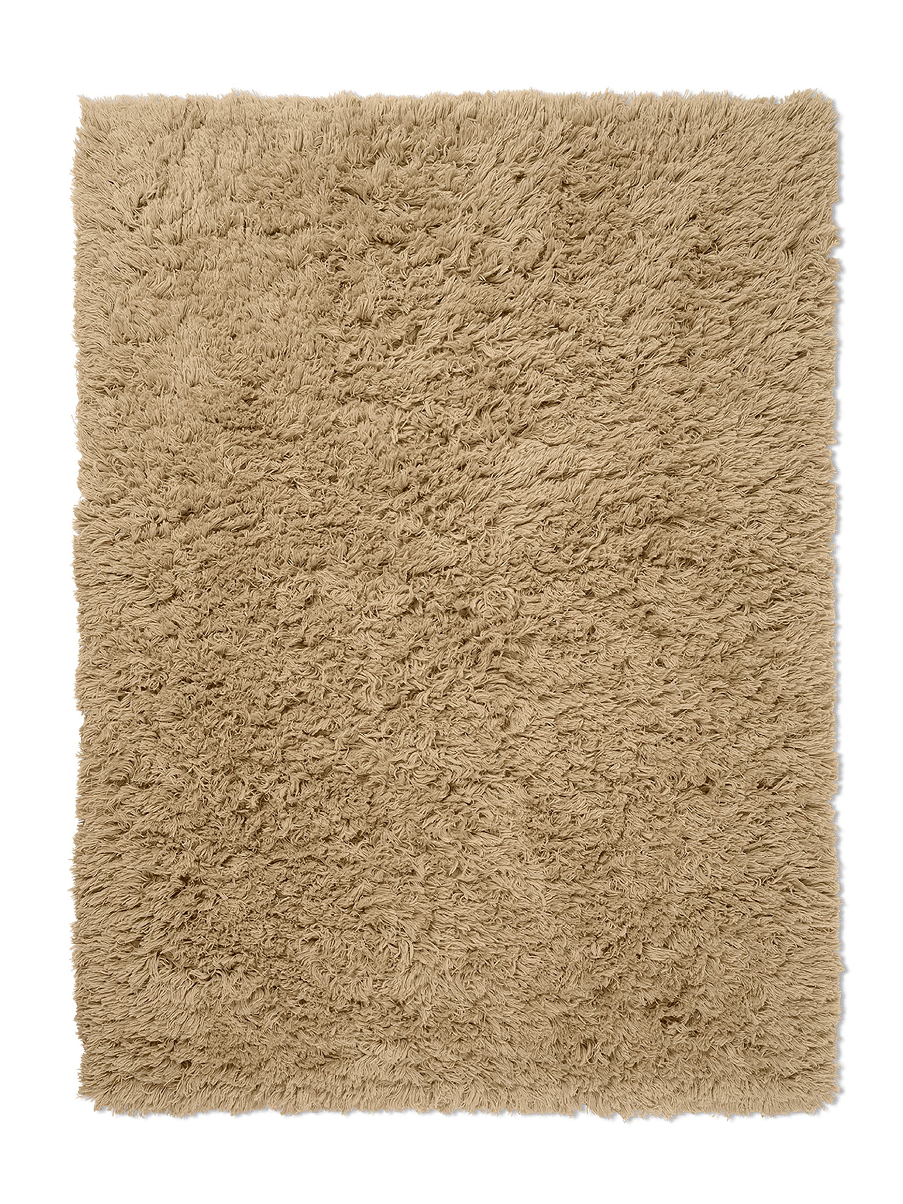 Teppich MEADOW hellsandfarben mit langem Flor