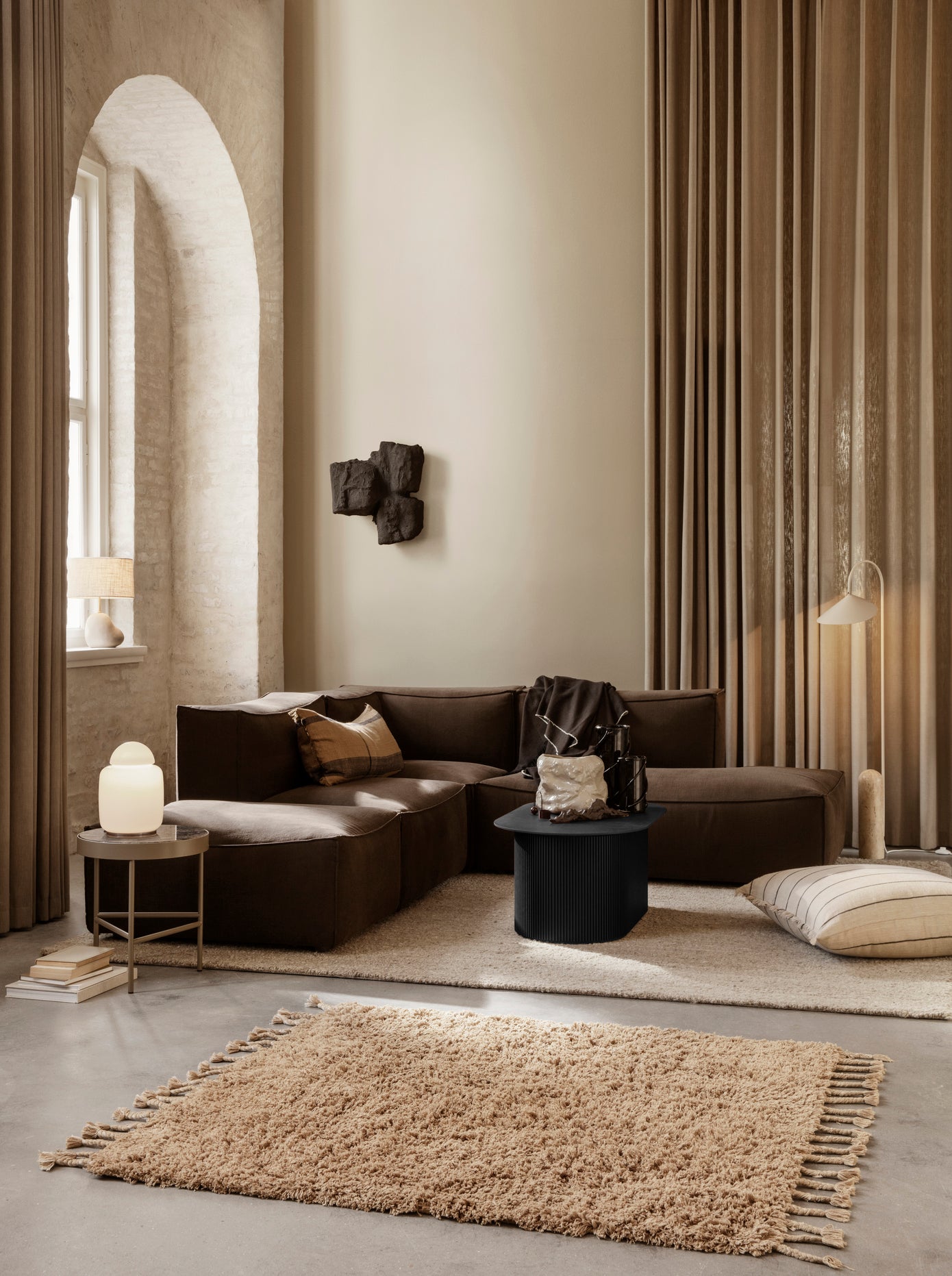 TUCK Blumentopf beige
