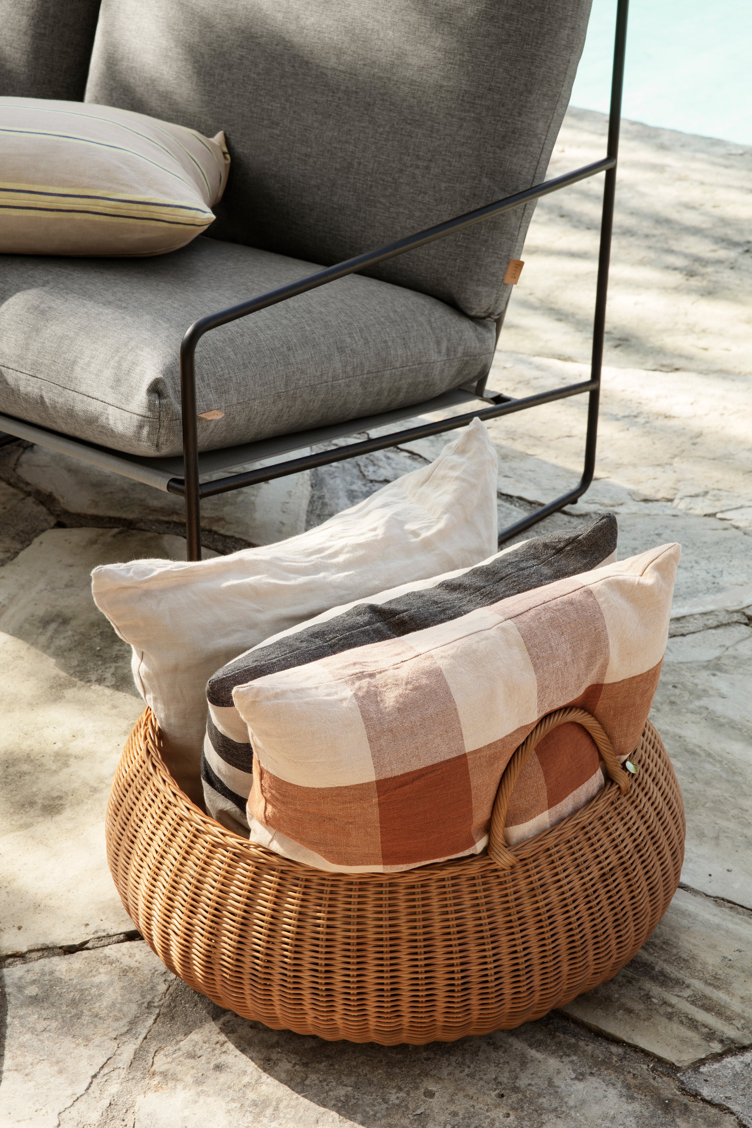 Braid Basket rattan