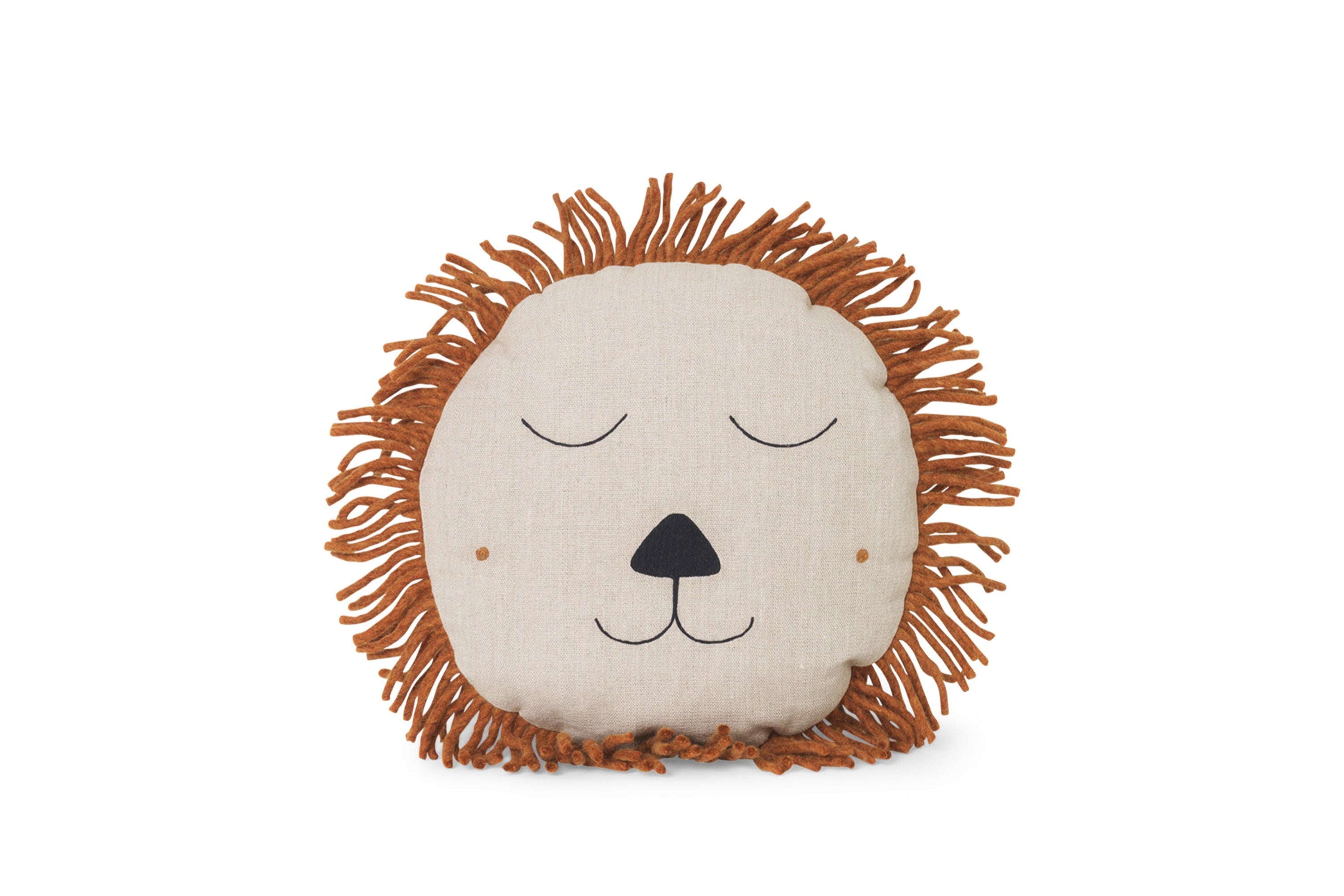 SAFARI LION decorative pillow beige