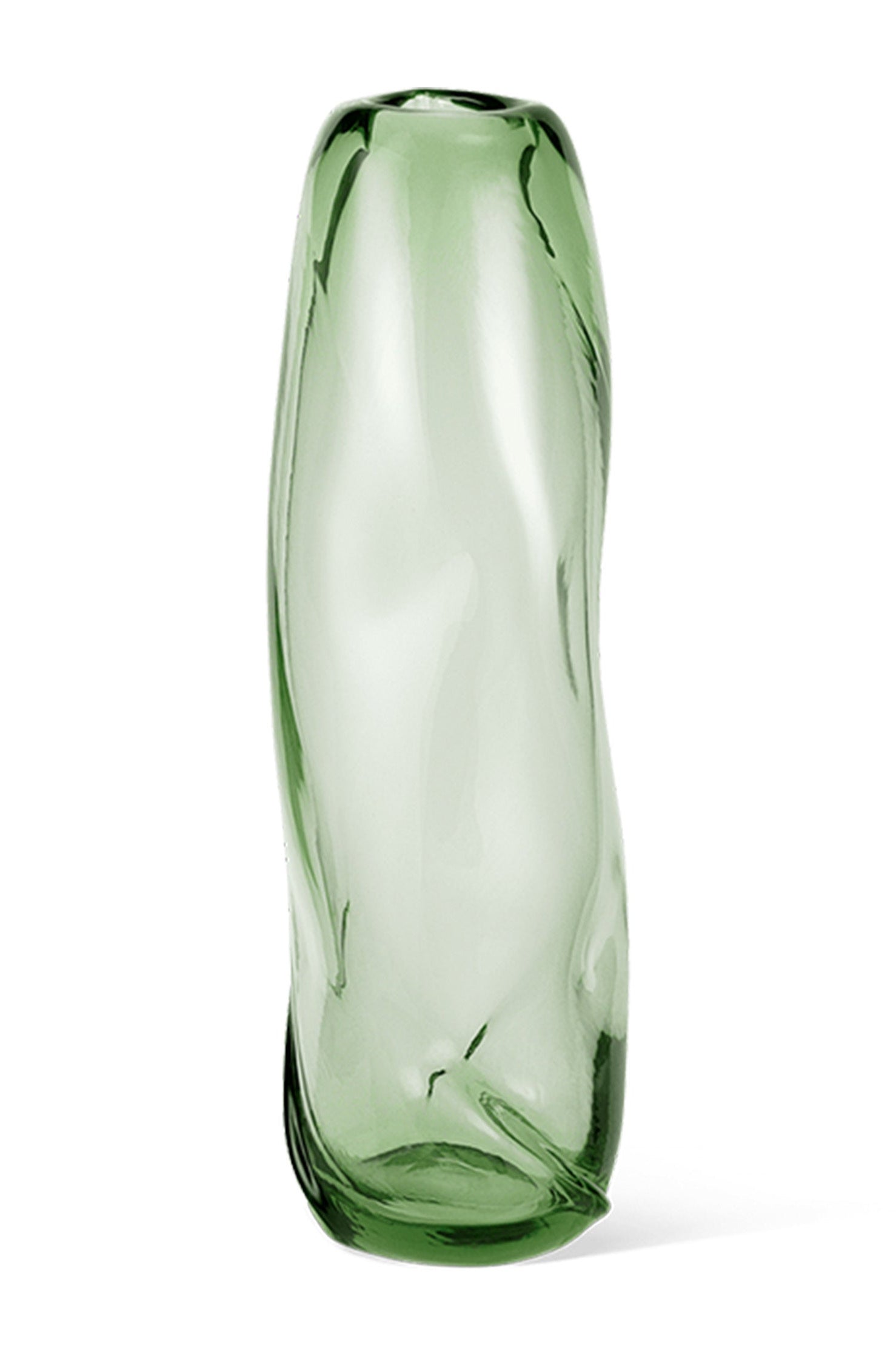 Wazon WATER TALL SWIRL jasnozielony – ferm LIVING