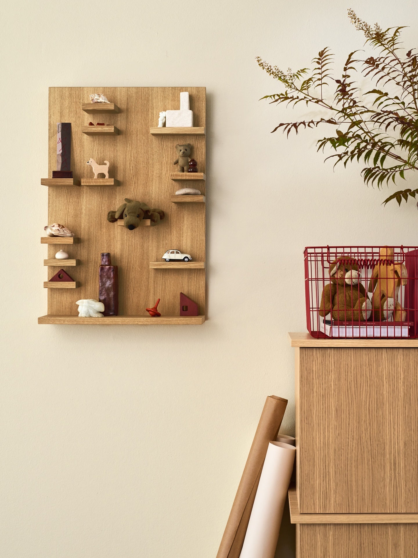 PARADE SHELF Hängeregal Eiche geölt