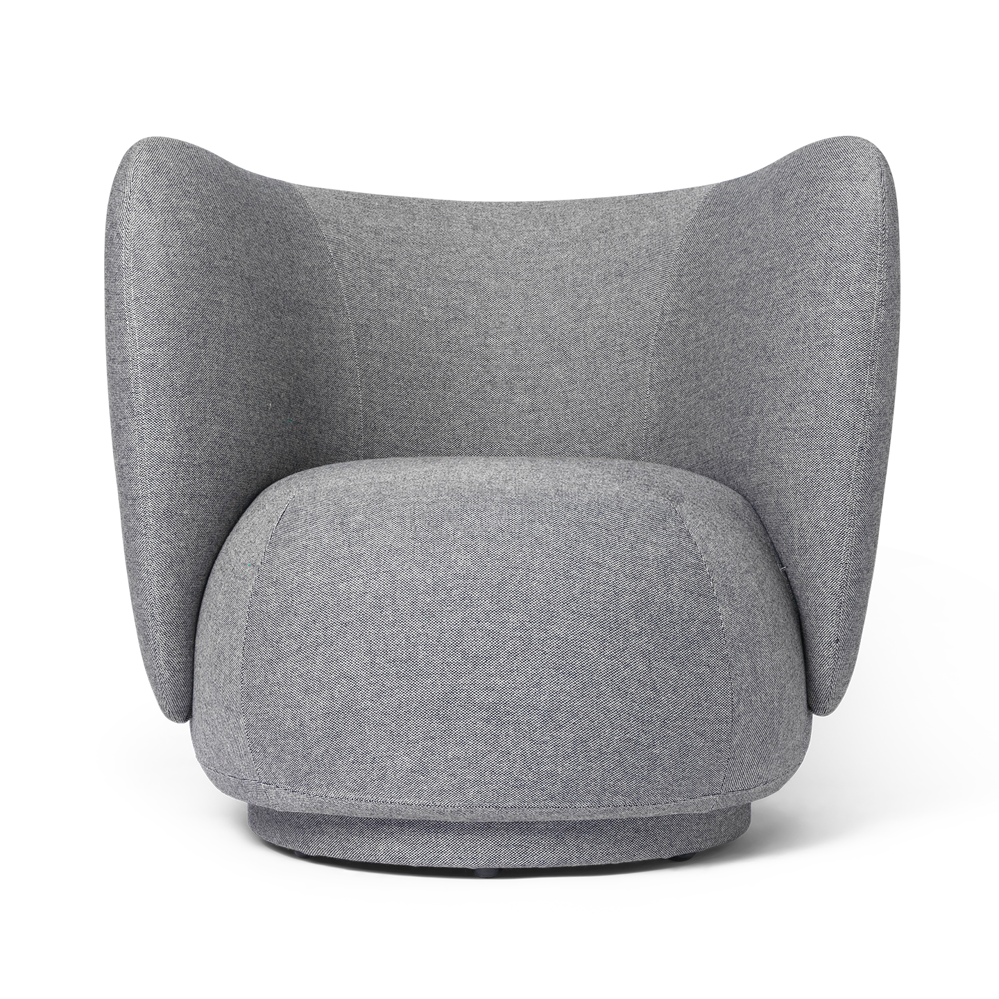 Sessel RICO LOUNGE Main Line Flax grau