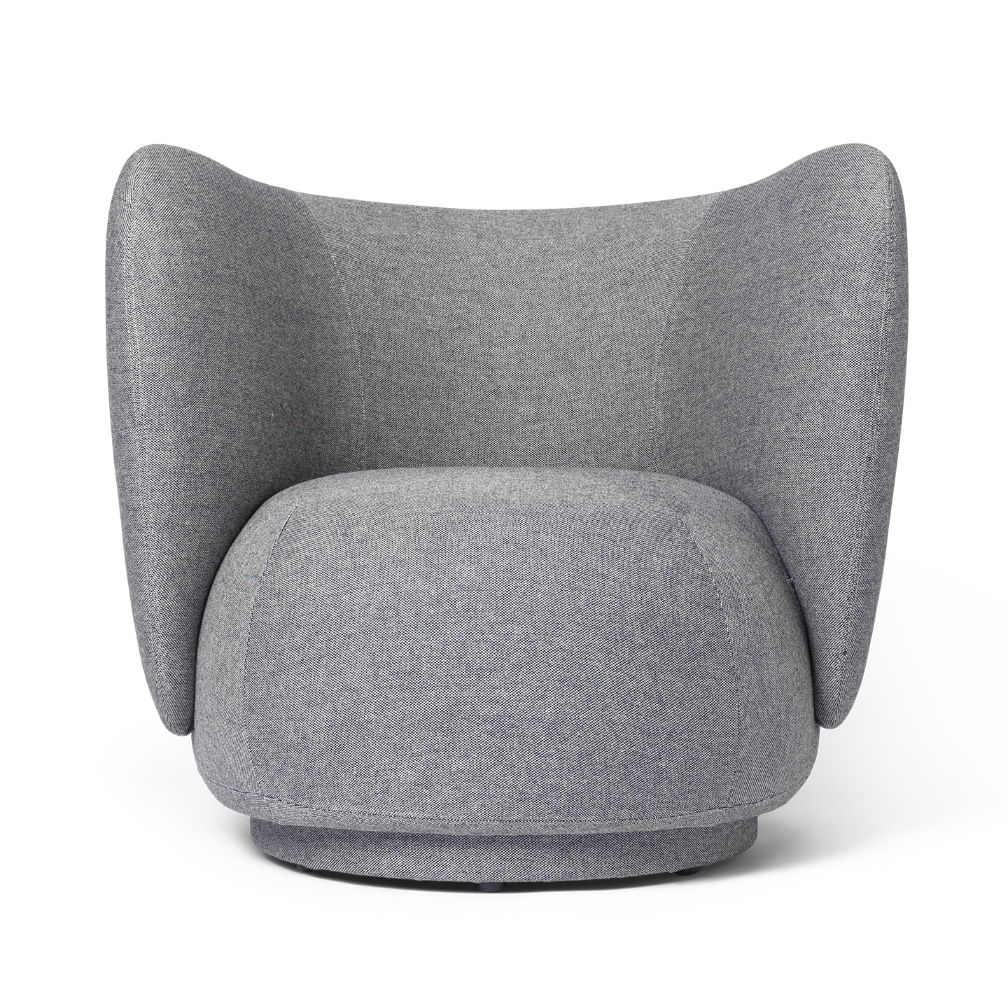 Drehstuhl RICO LOUNGE Main Line Flax grau