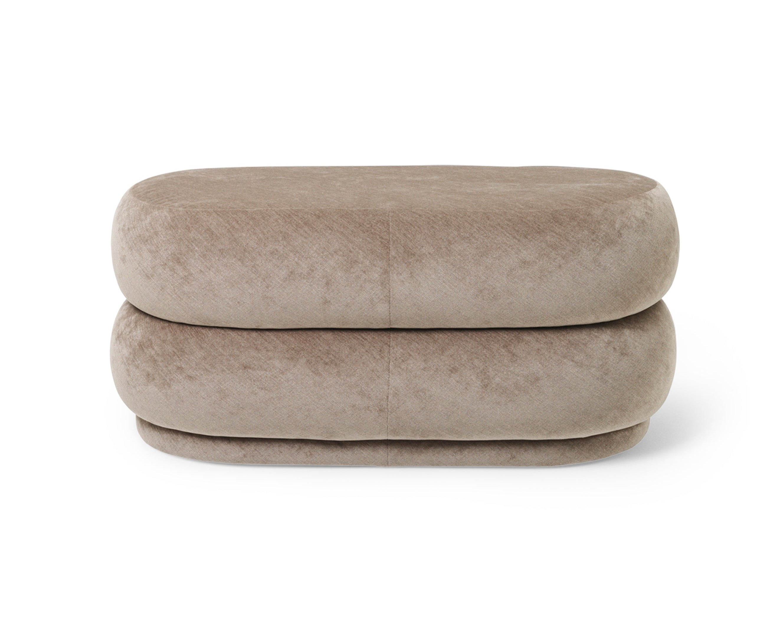 Pouf OVAL beige